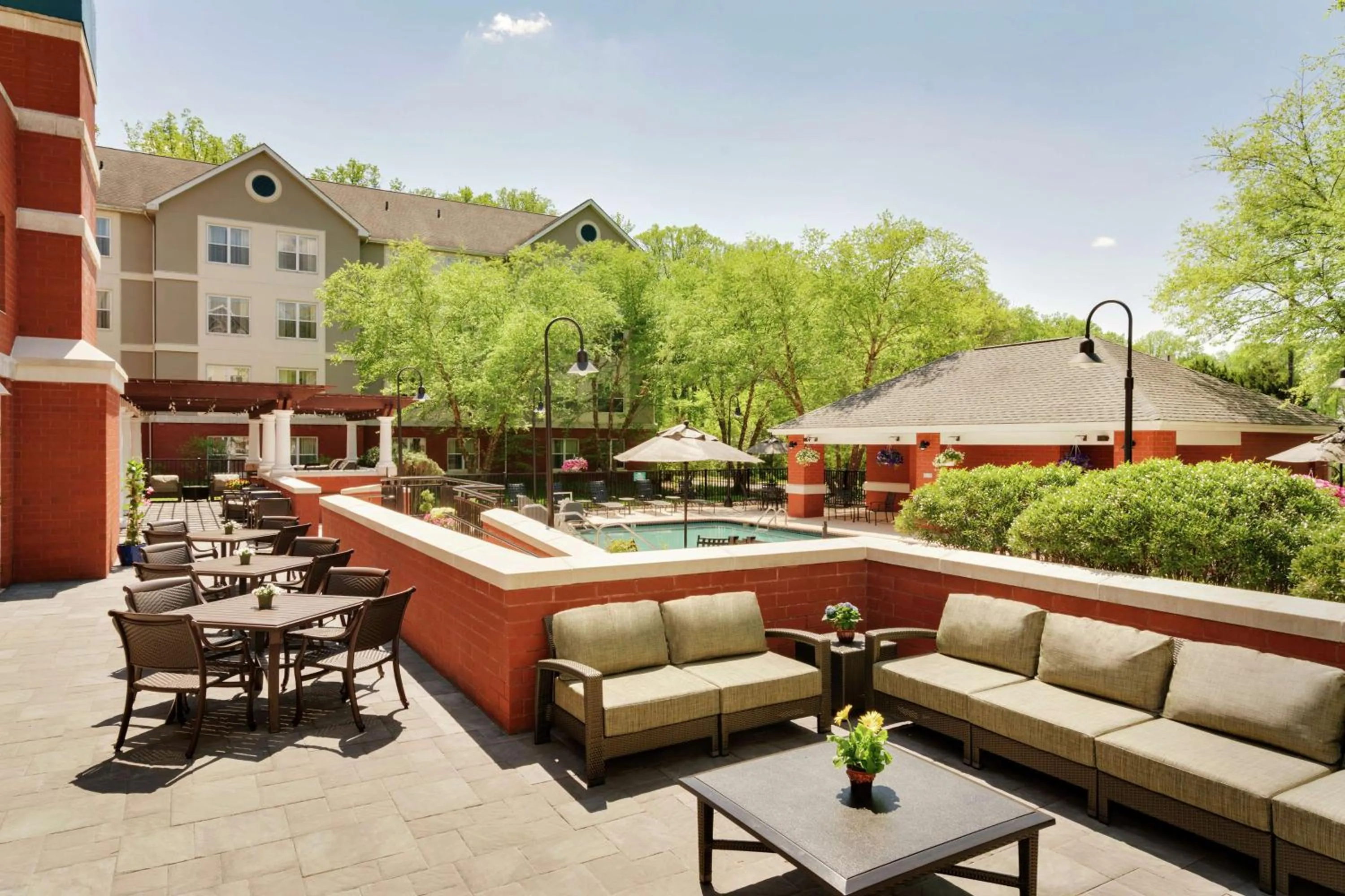 Patio in Homewood Suites by Hilton Wilmington-Brandywine Valley