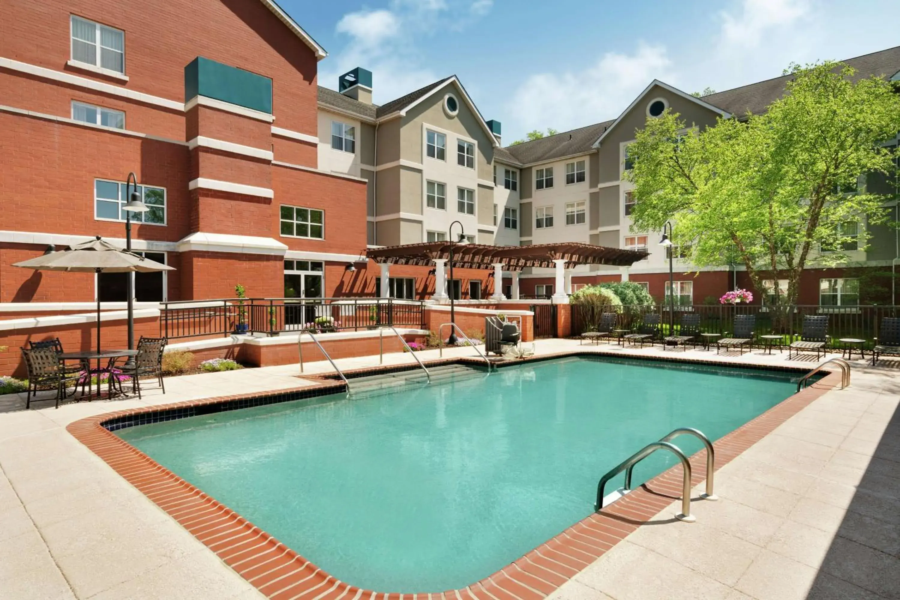 Pool view, Property Building in Homewood Suites by Hilton Wilmington-Brandywine Valley