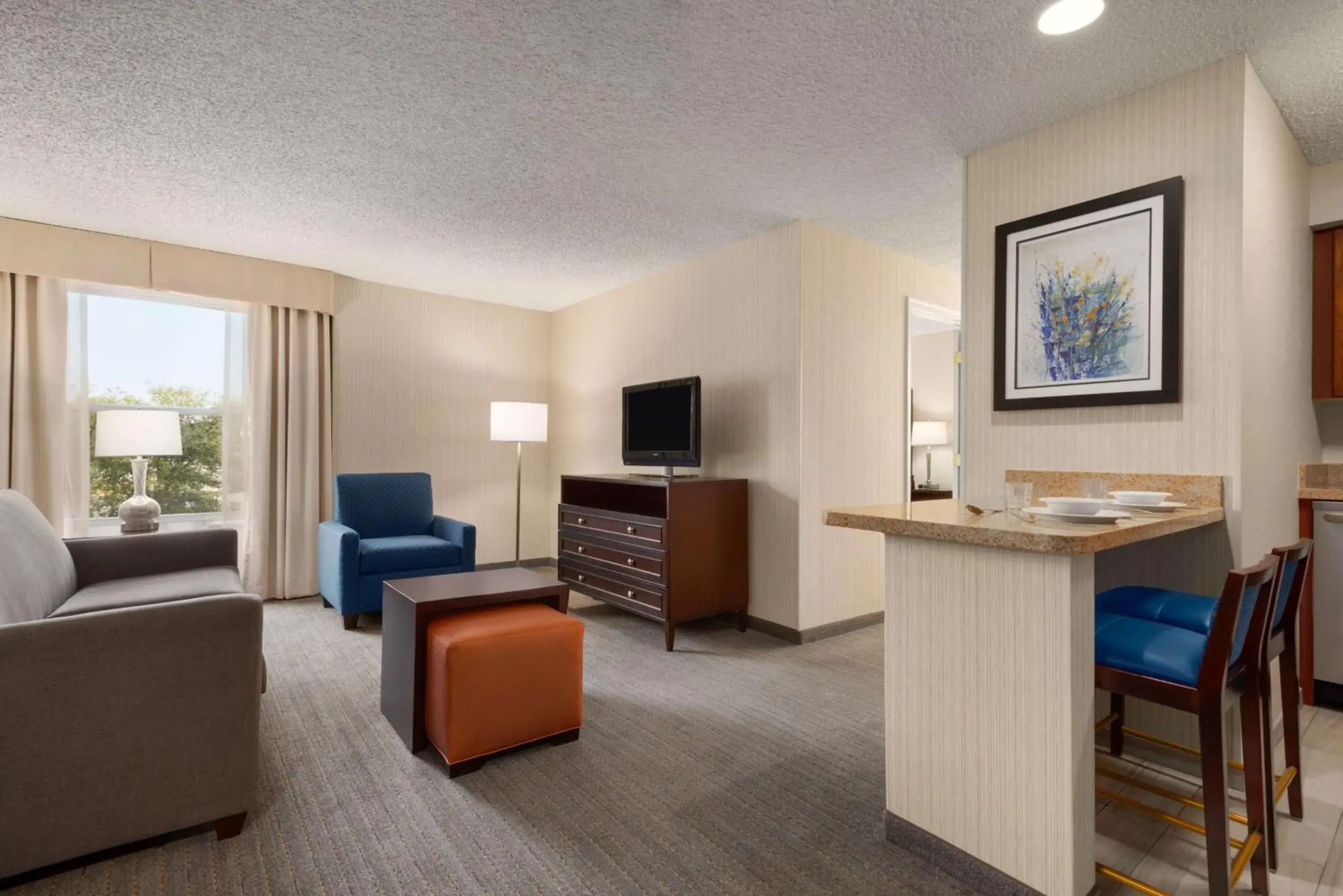 Bedroom, Seating Area in Homewood Suites by Hilton Wilmington-Brandywine Valley