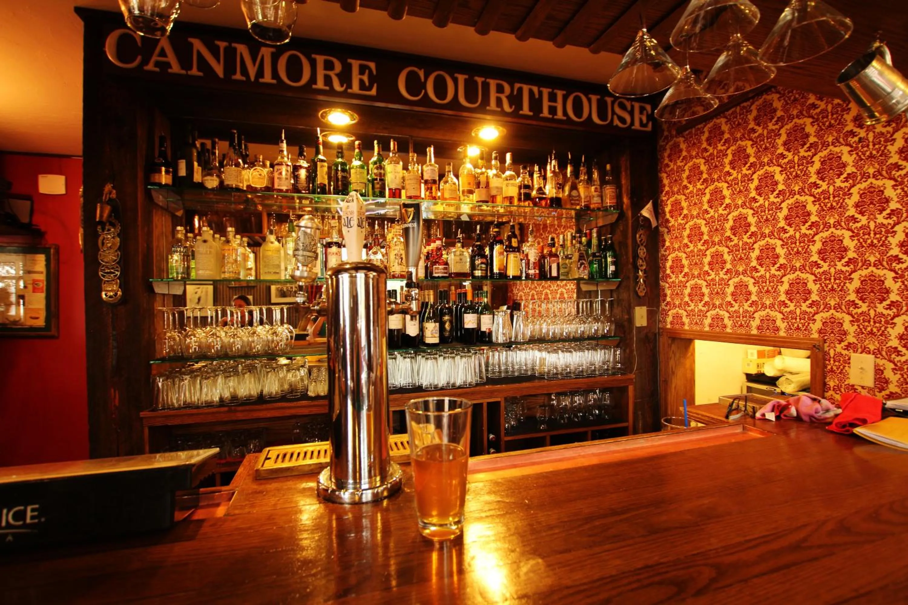 Alcoholic drinks in The Georgetown Inn