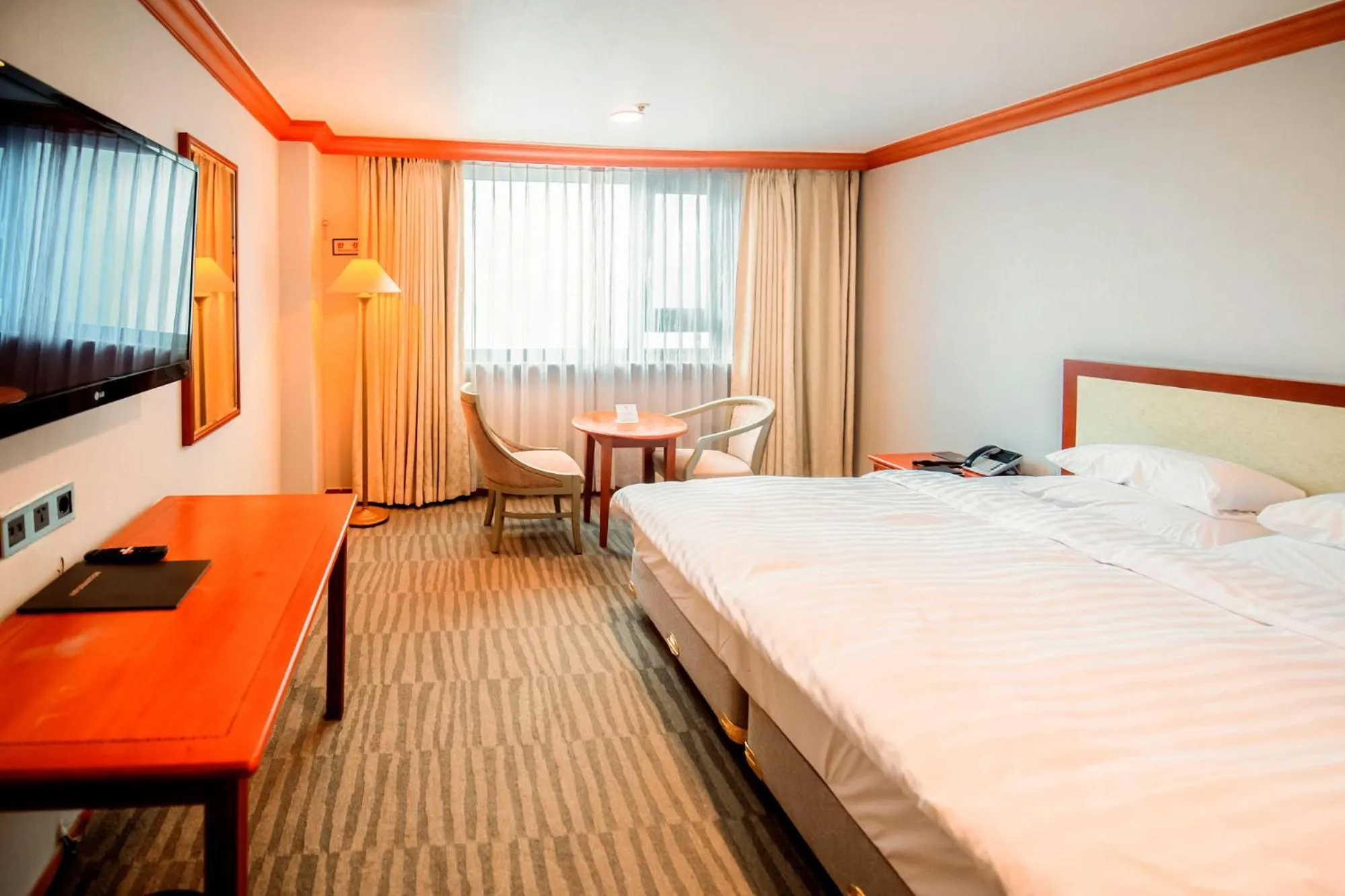 Bed in Hotel International Changwon