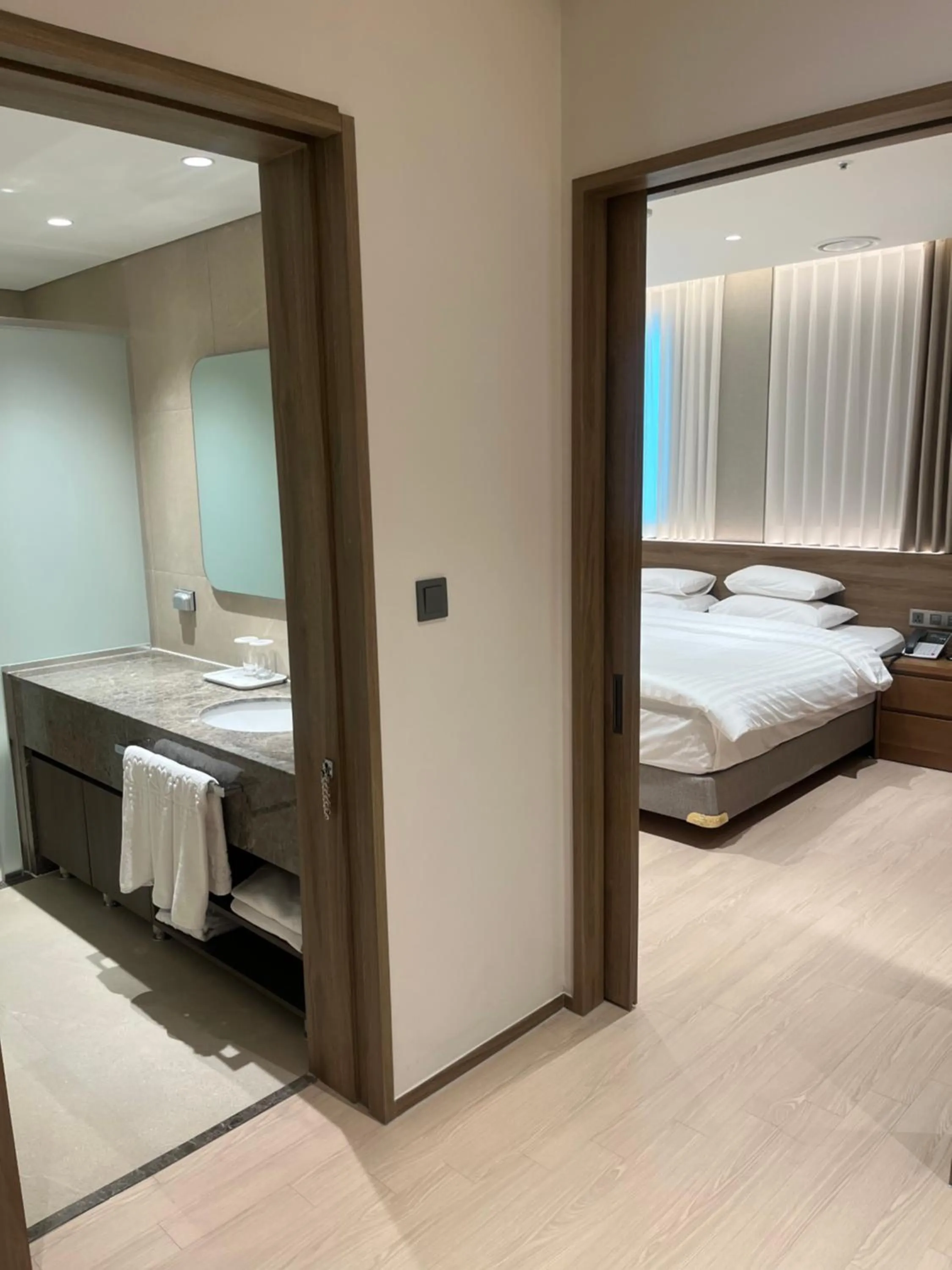 Bed in Hotel International Changwon