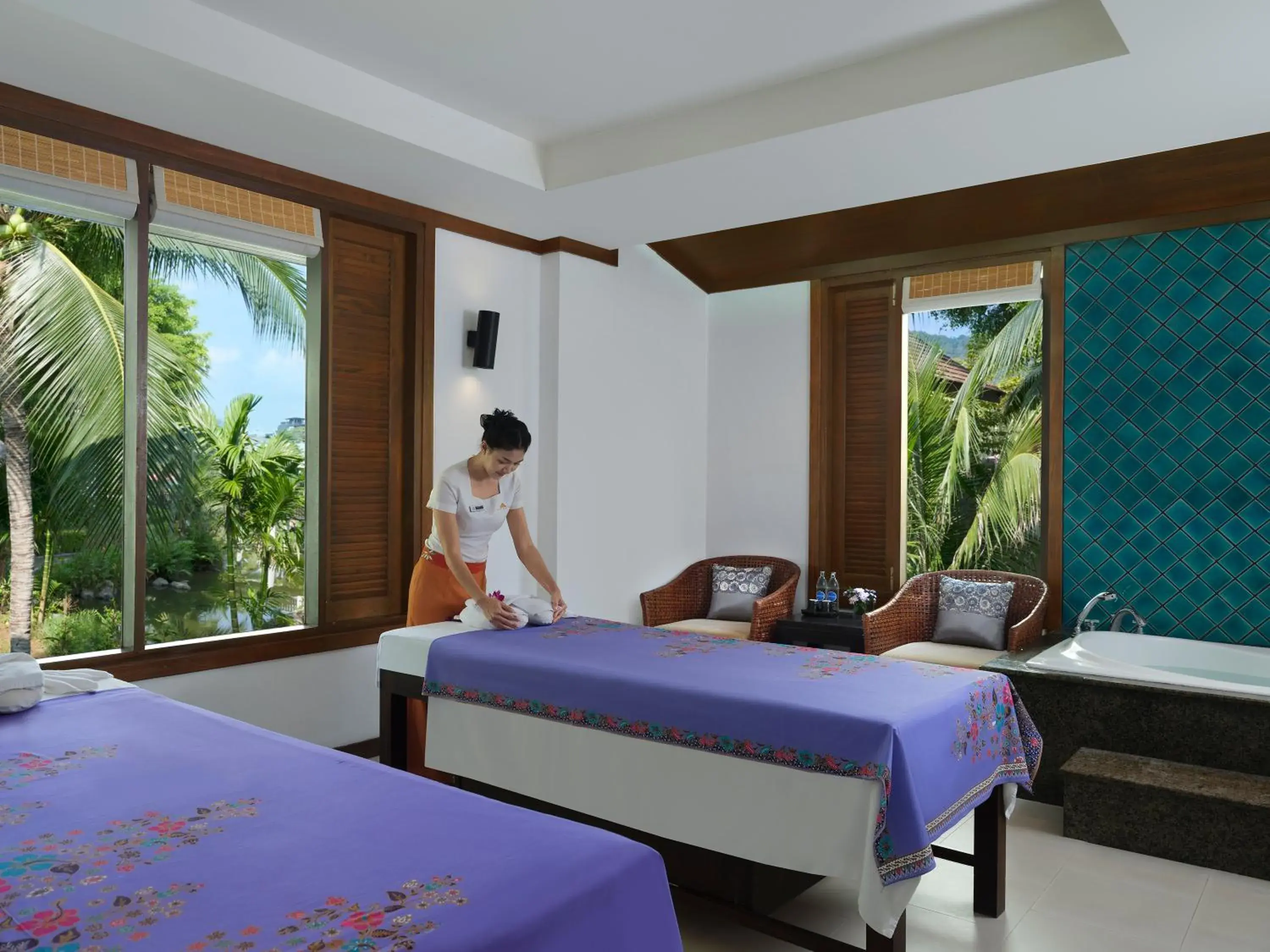 Spa and wellness centre/facilities, Bed in Aonang Villa Resort I Beach Front Spa and wellness centre/facilities, Bed in Aonang Villa Resort I Beach Front