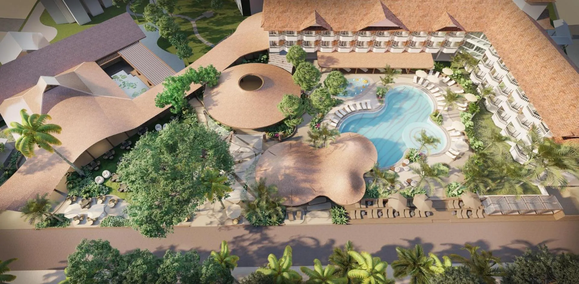 Pool view in Aonang Villa Resort I Beach Front