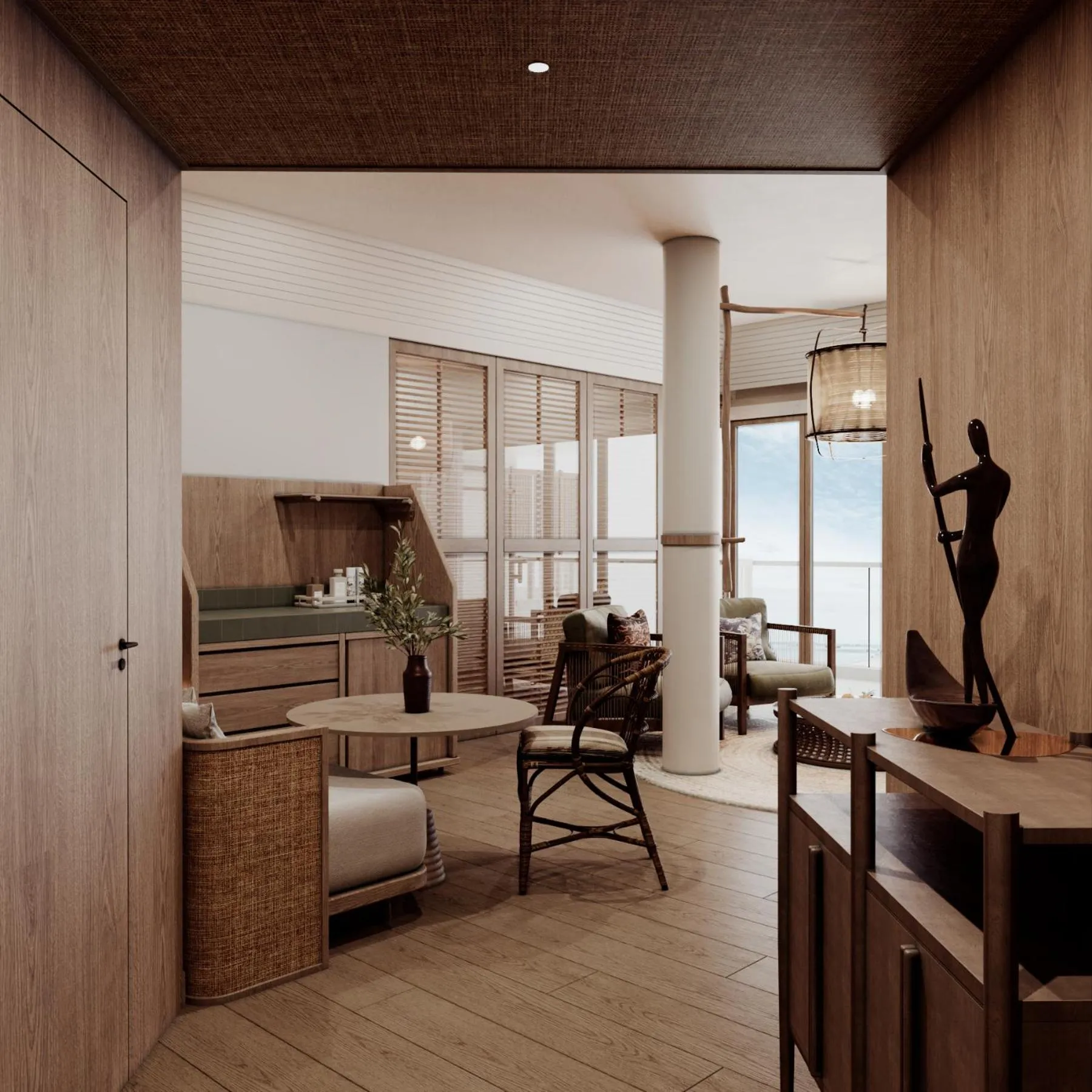 Living room in Aonang Villa Resort I Beach Front