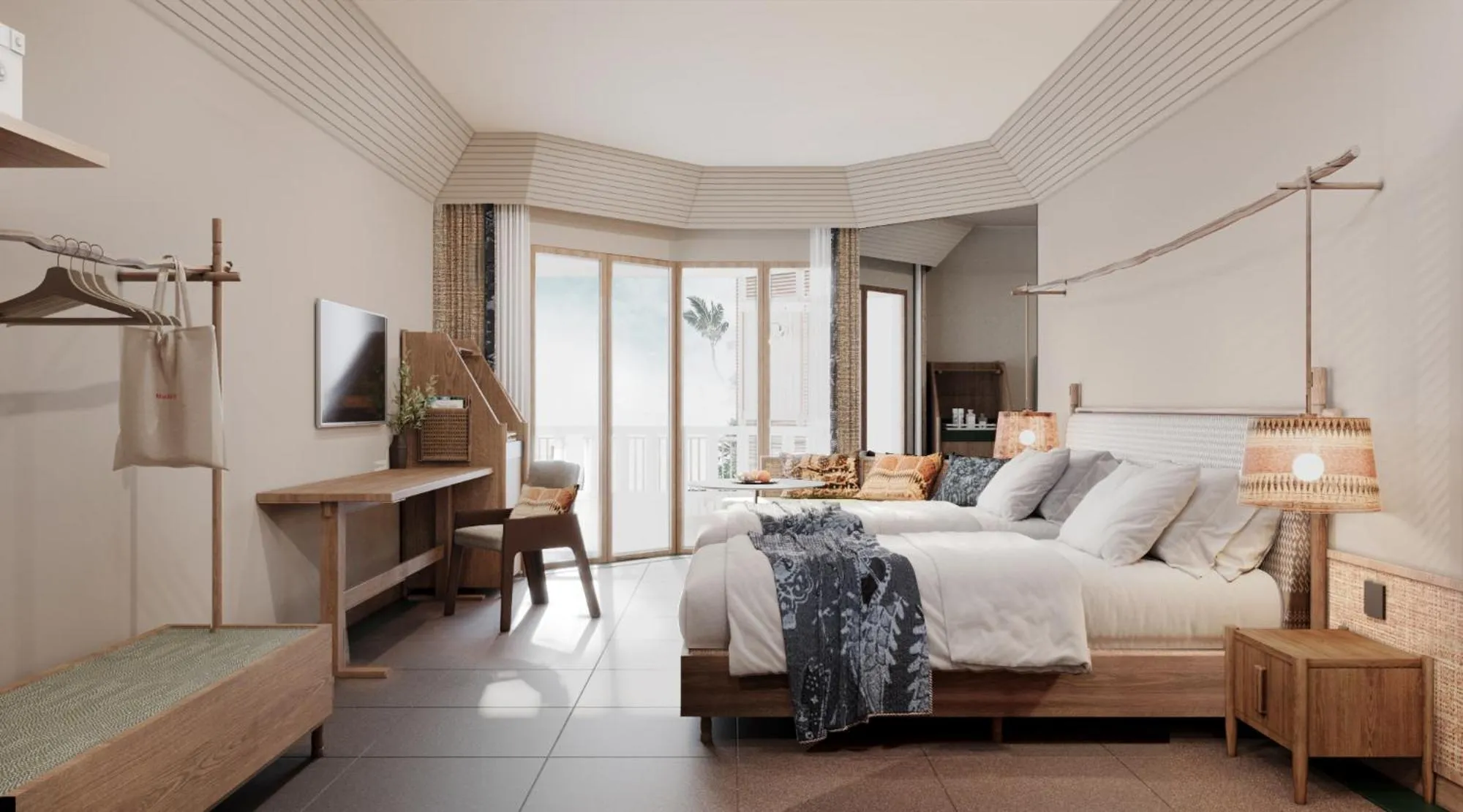 Bedroom, Bed in Aonang Villa Resort I Beach Front