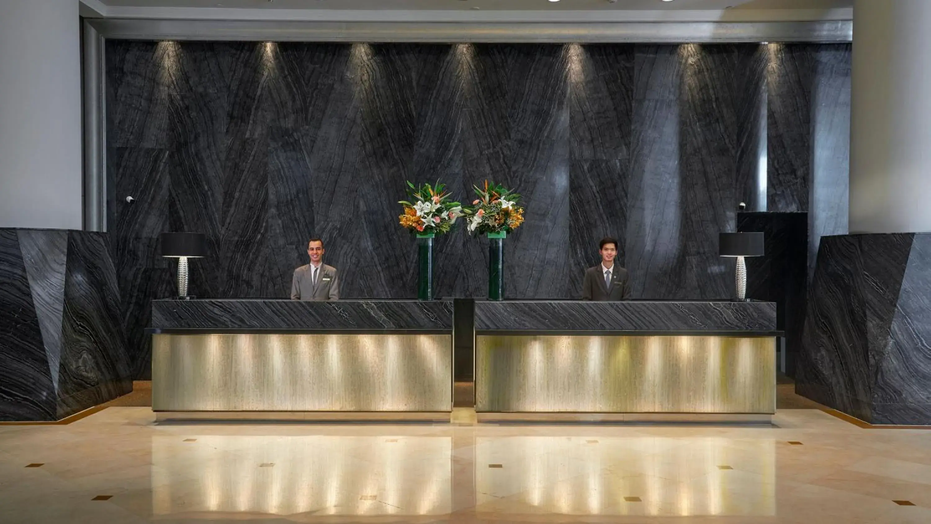 Lobby or reception in InterContinental Kuala Lumpur by IHG Lobby or reception in InterContinental Kuala Lumpur by IHG