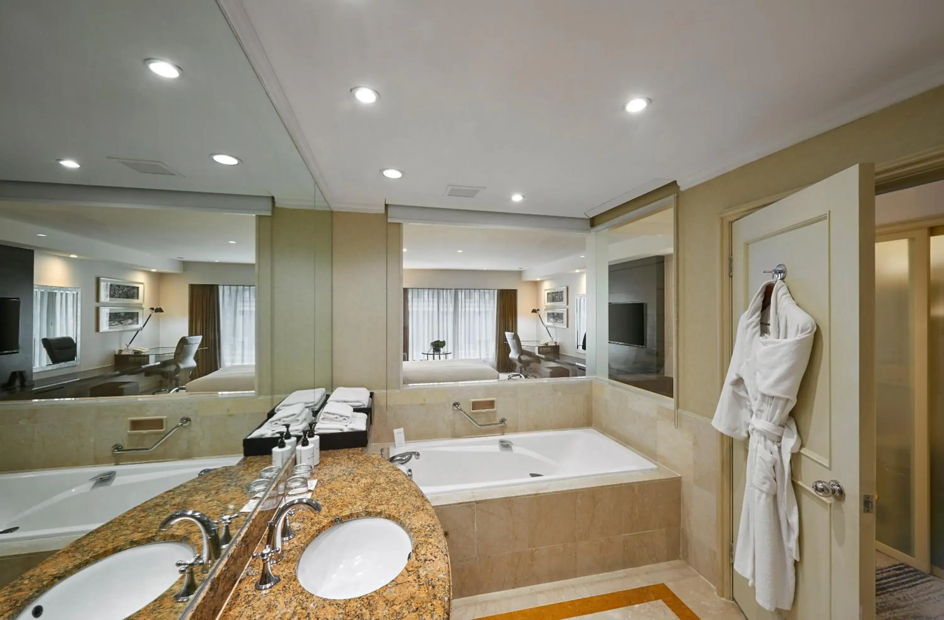 Toilet, Bed in InterContinental Kuala Lumpur by IHG Toilet, Bed in InterContinental Kuala Lumpur by IHG