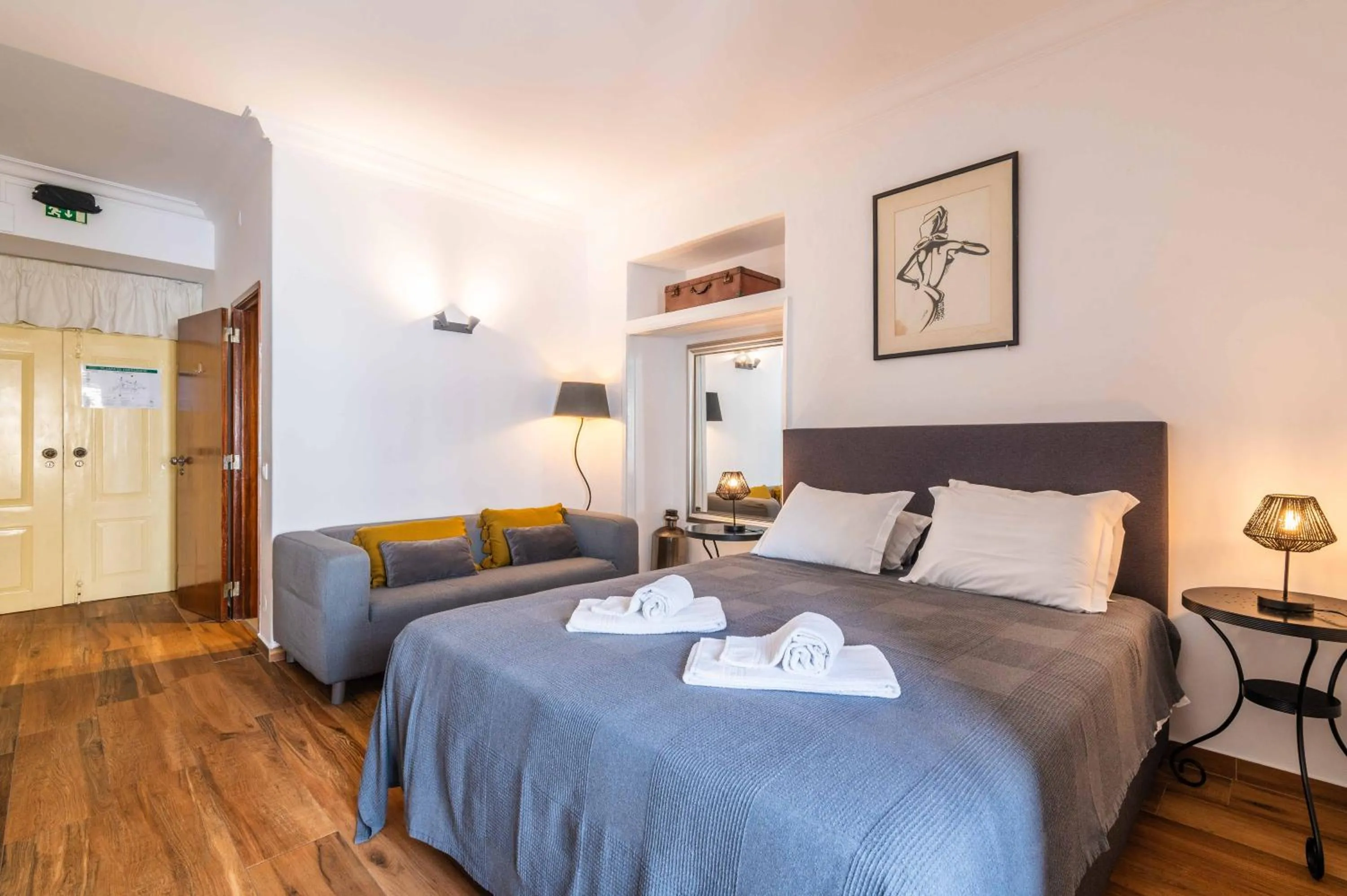 Bed in Casa dos Arcos - Charm Guesthouse
