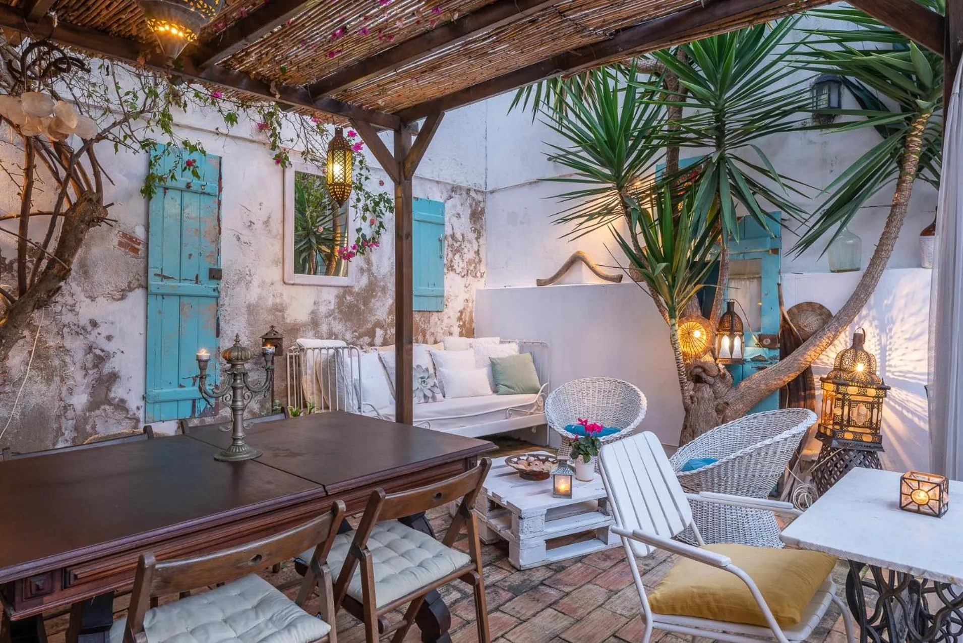 Patio in Casa dos Arcos - Charm Guesthouse