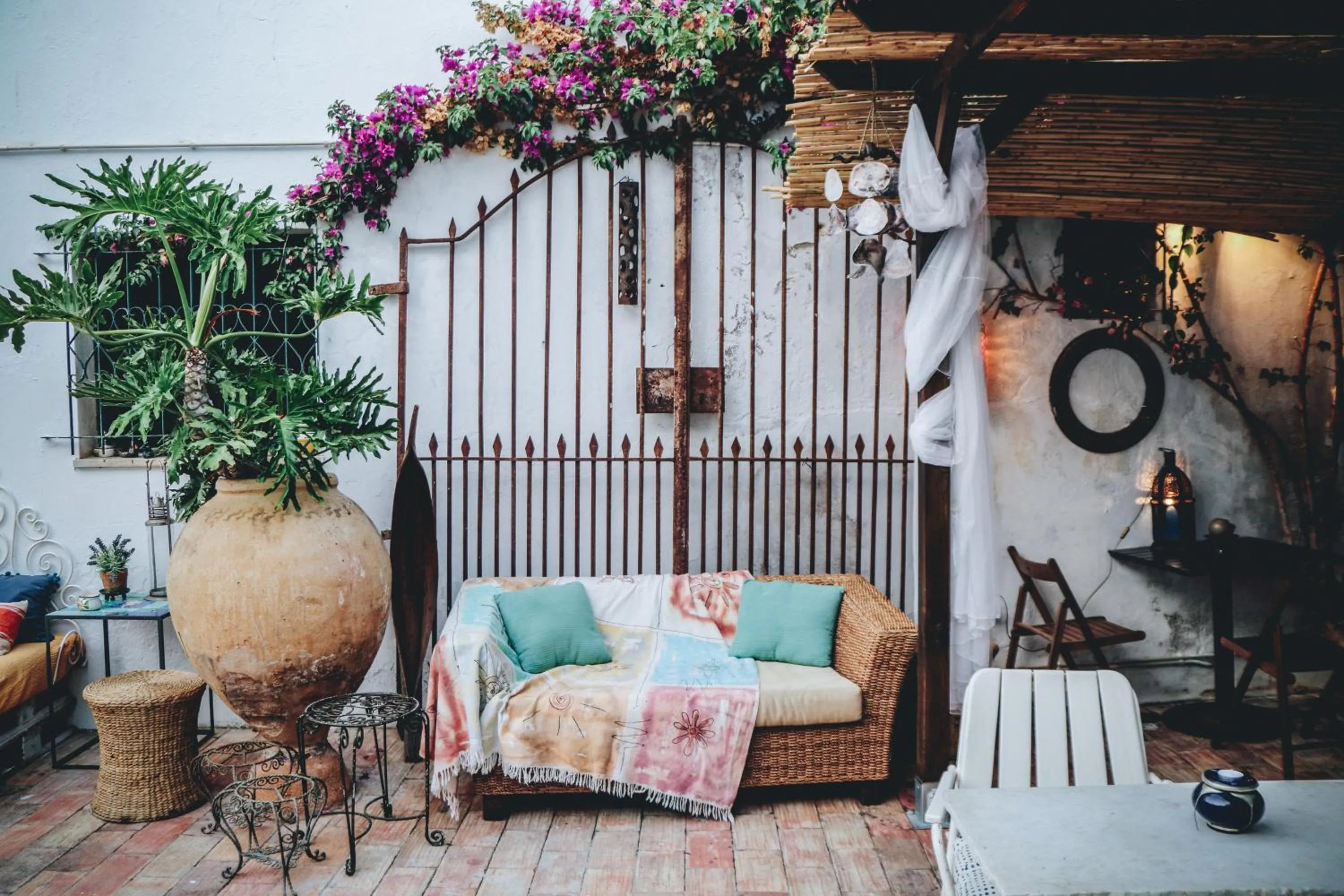 Patio in Casa dos Arcos - Charm Guesthouse