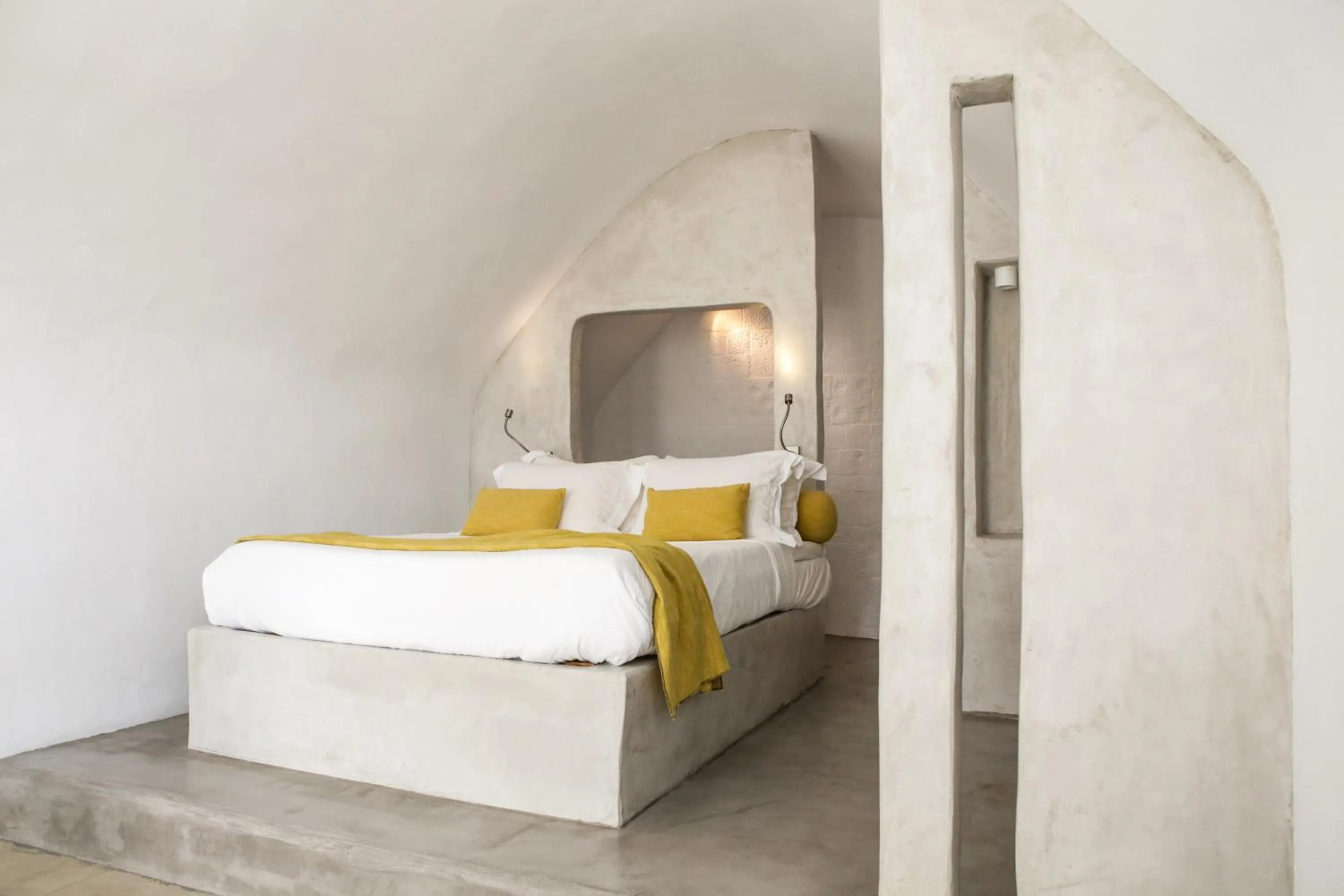 Bed in Pylaia Boutique Hotel & Spa