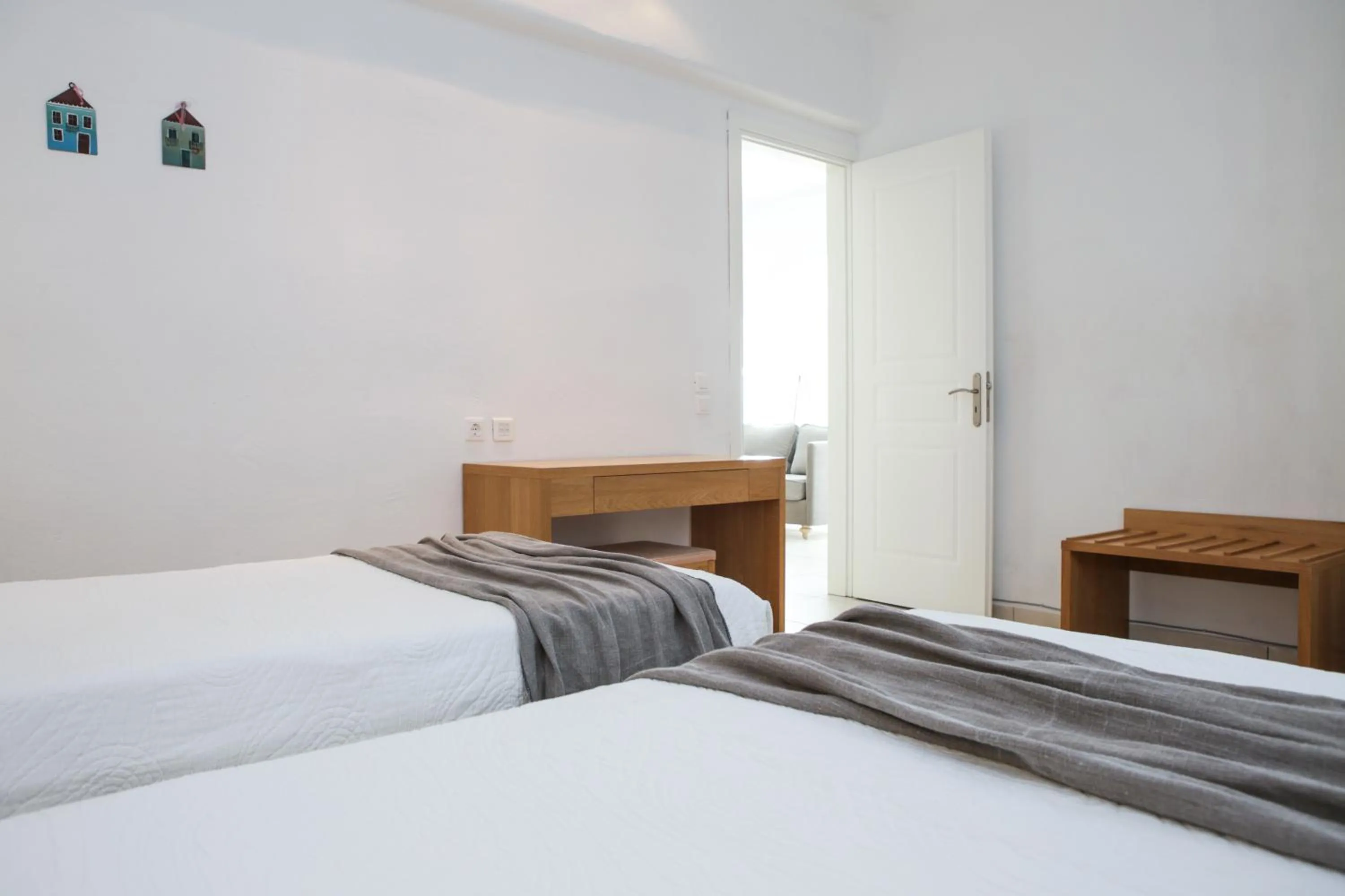 Bed in Pylaia Boutique Hotel & Spa