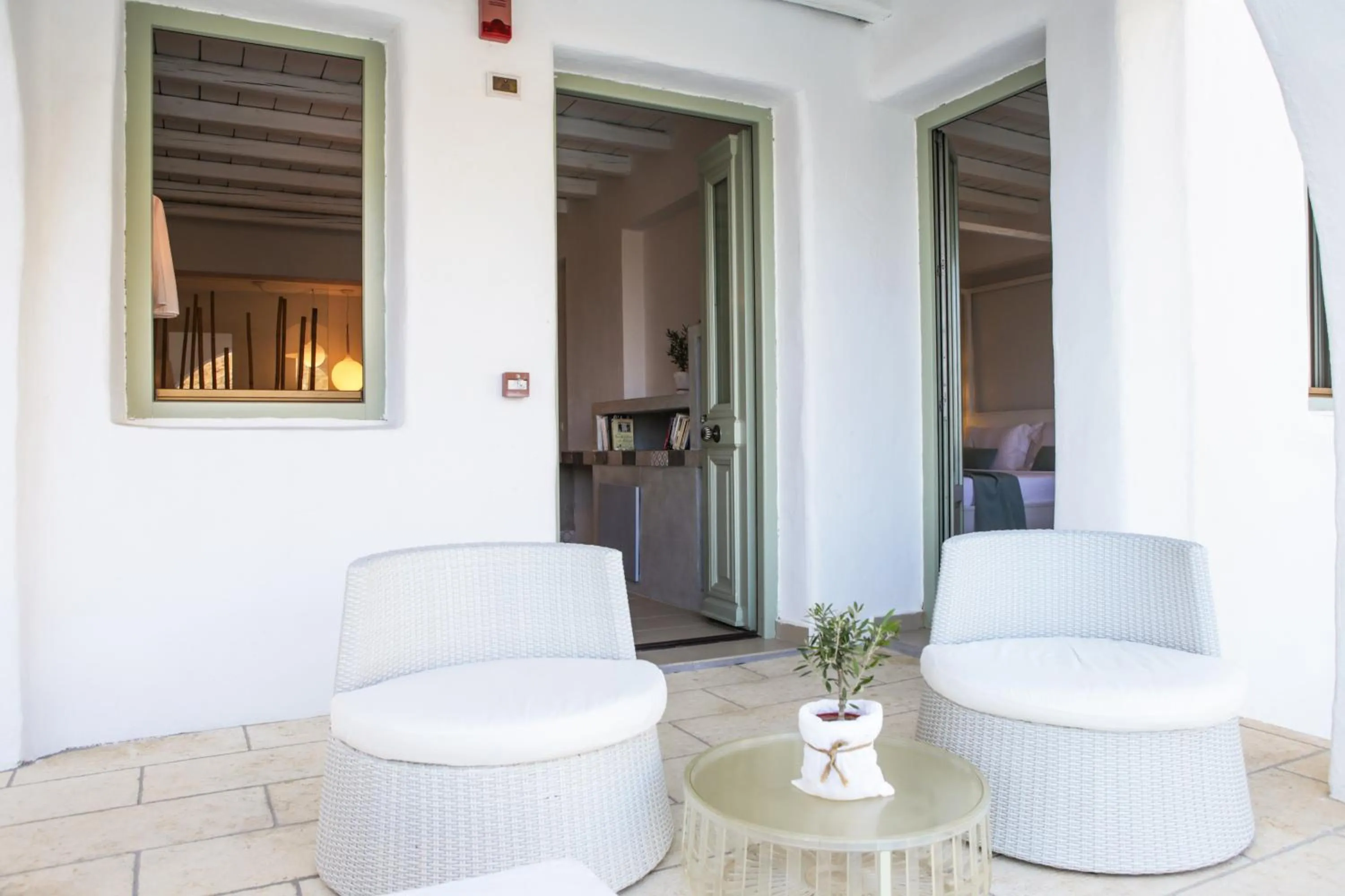 Balcony/Terrace in Pylaia Boutique Hotel & Spa