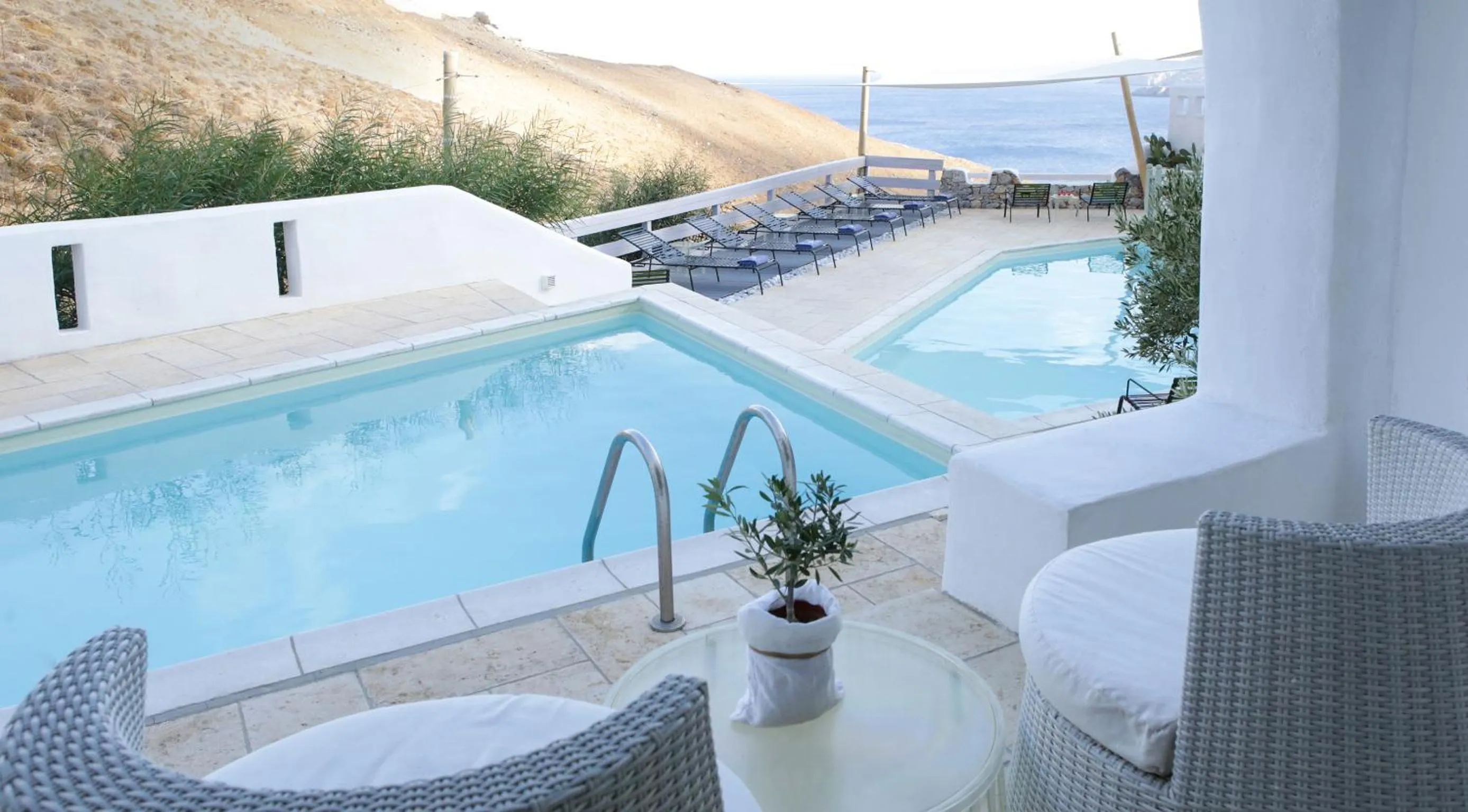Balcony/Terrace in Pylaia Boutique Hotel & Spa