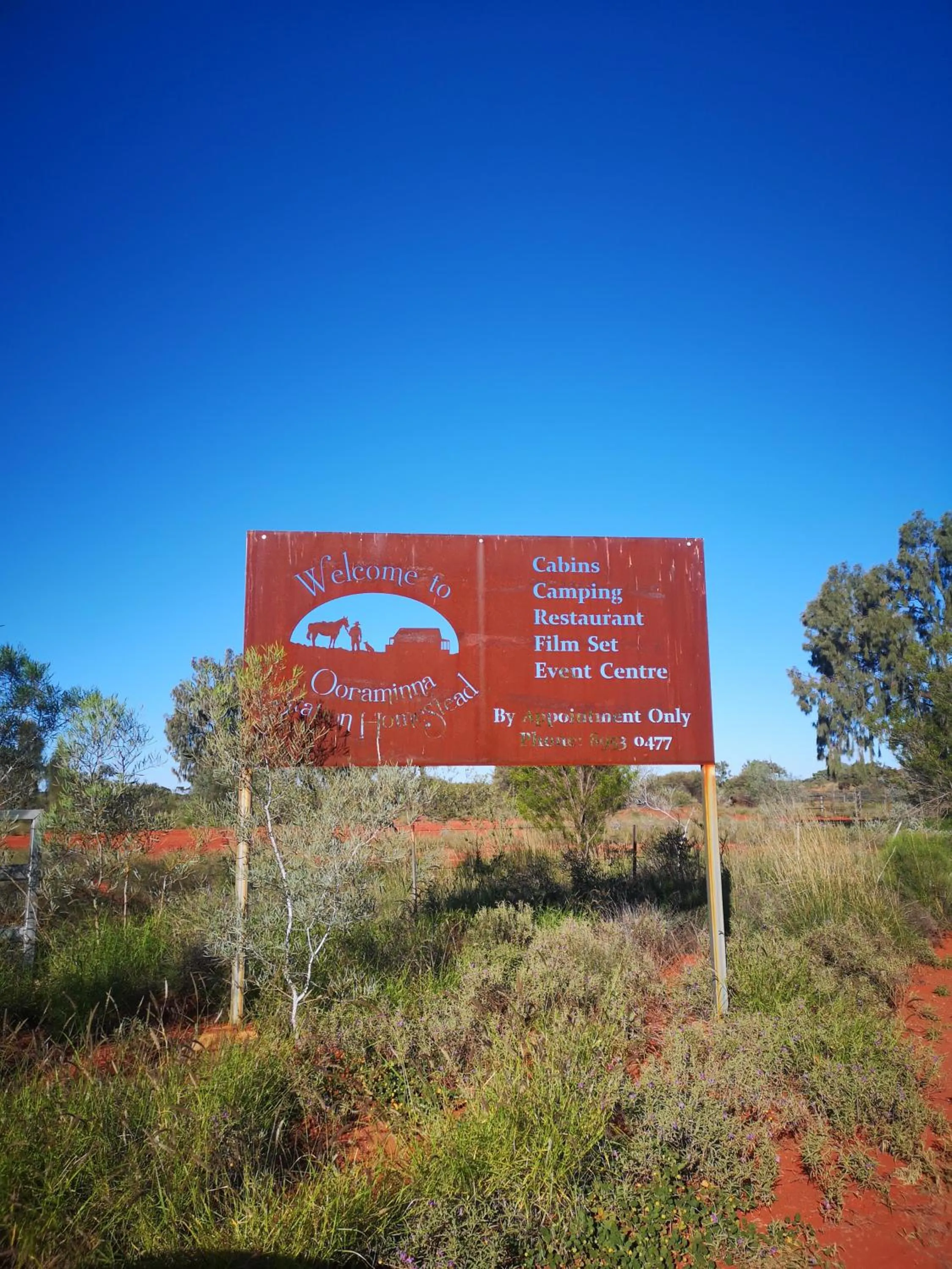 Facade/entrance in Ooraminna Homestead