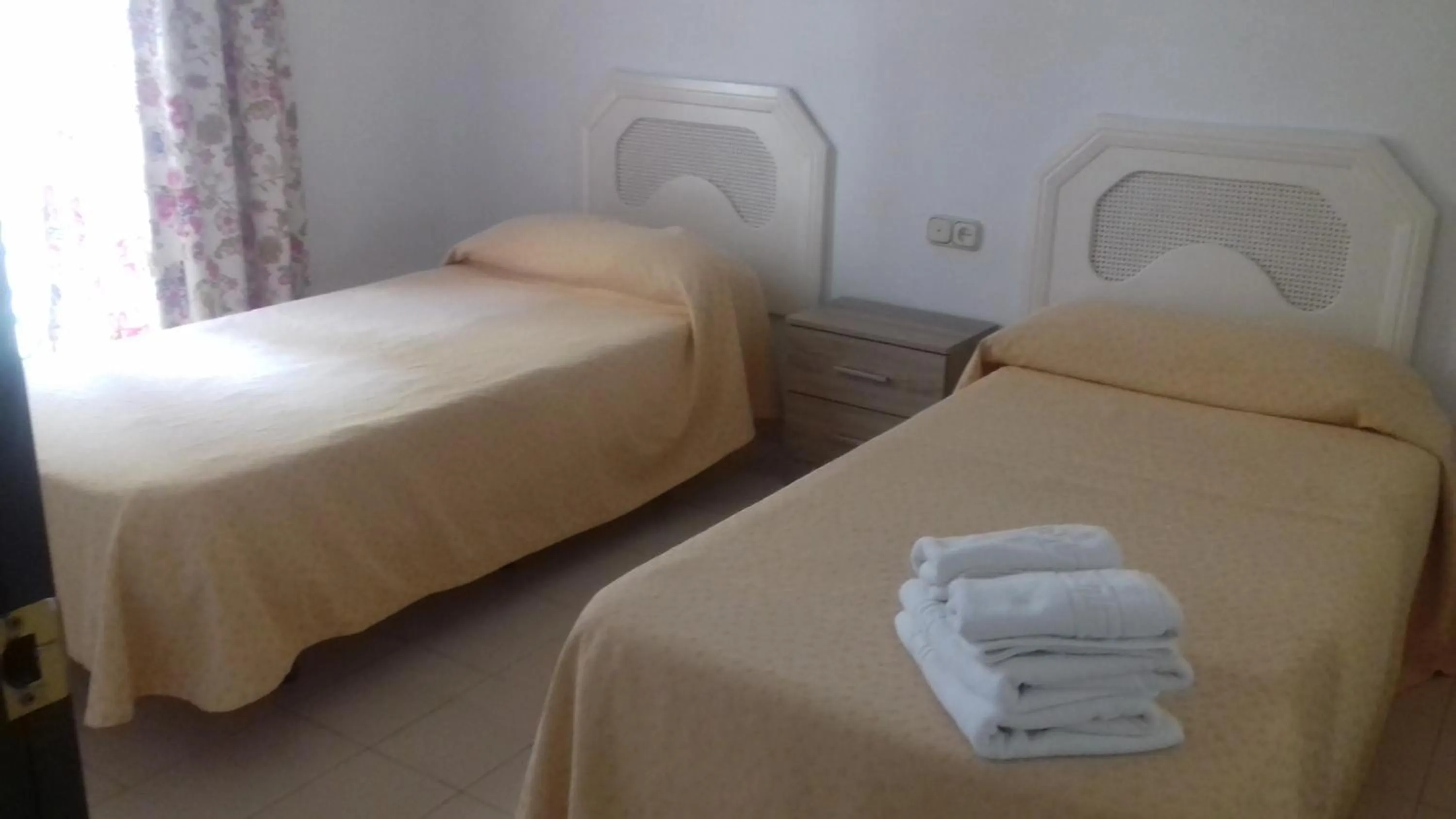 Bed in Apartamentos Mediterraneo