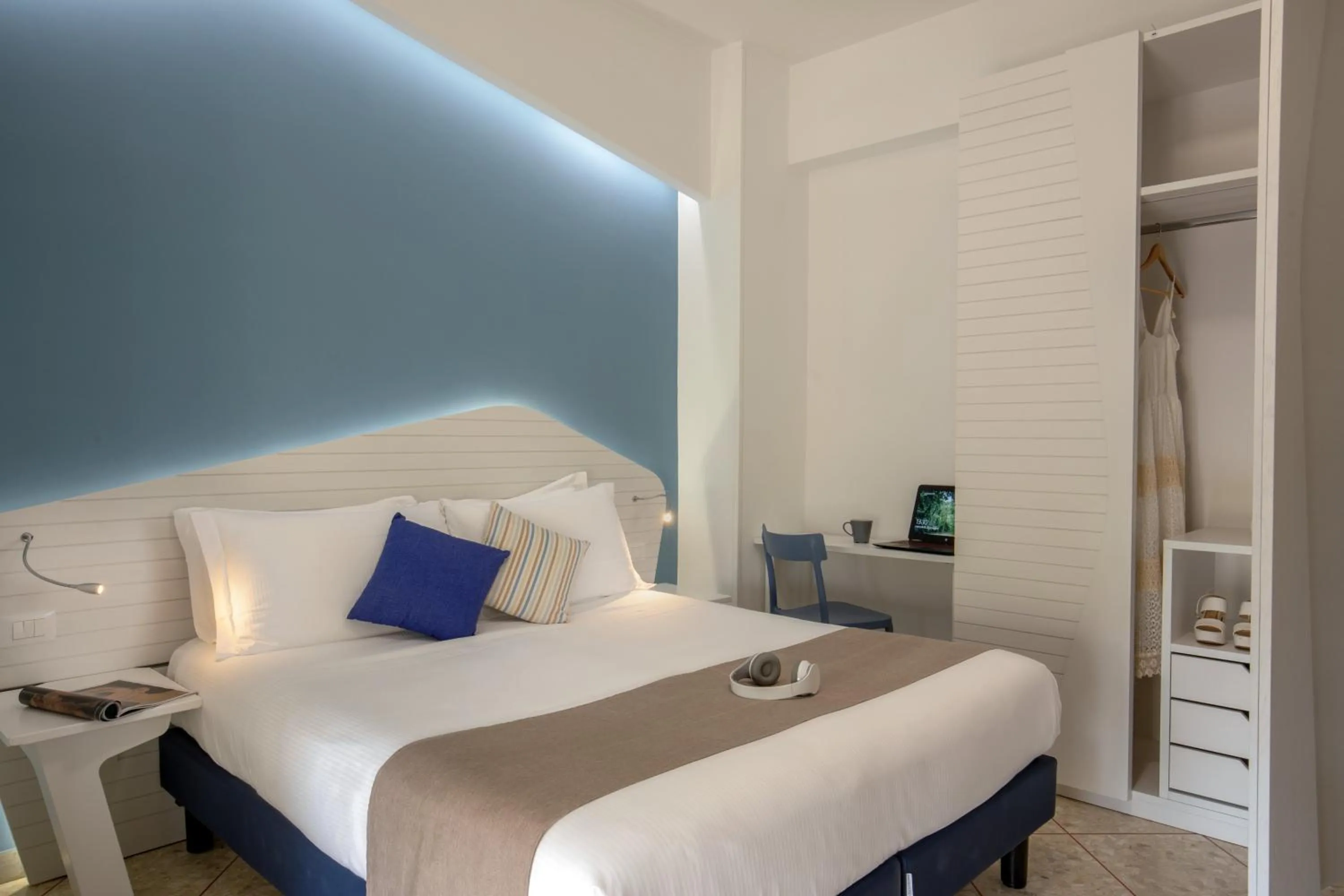 Bed in Hotel Casa Yvorio