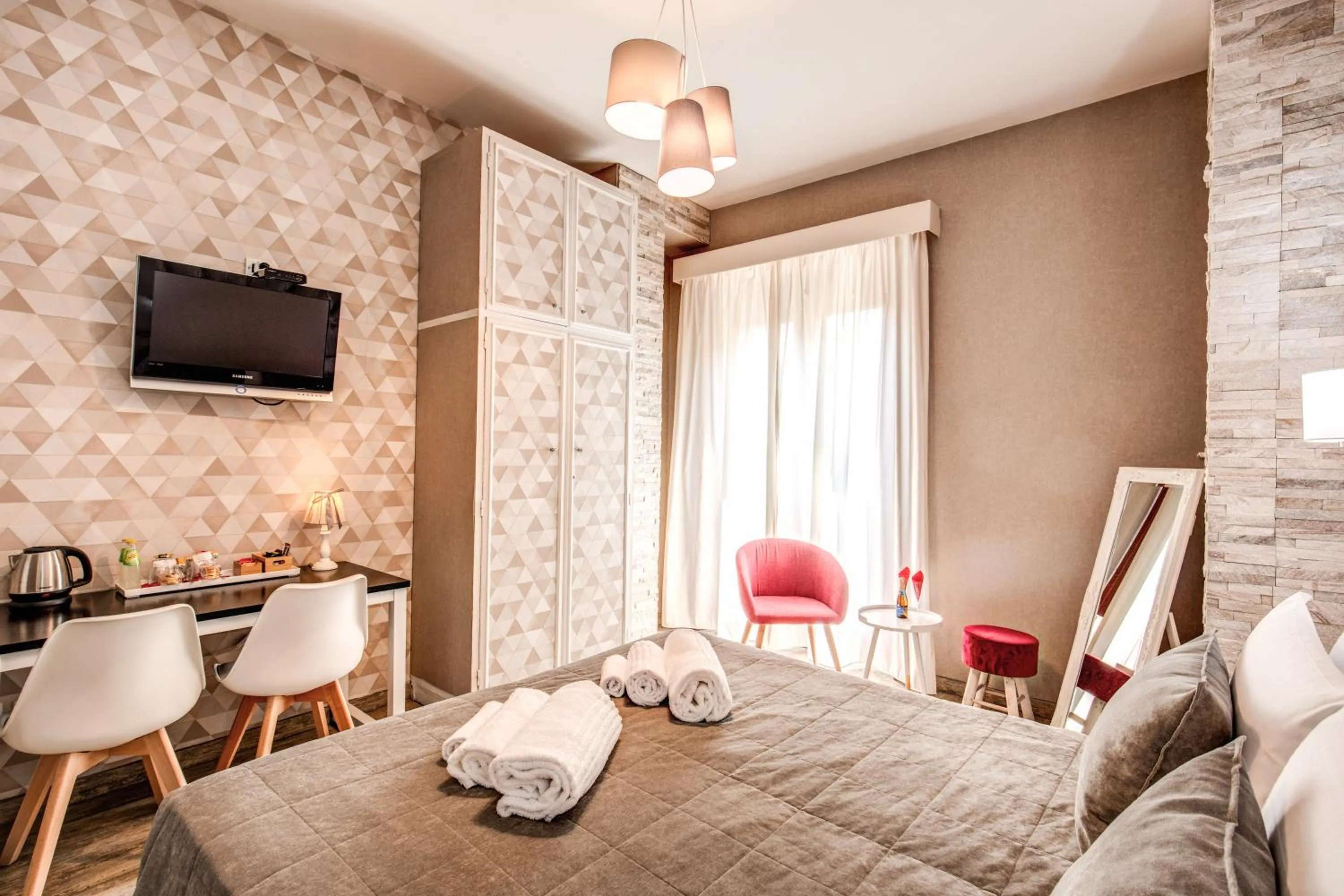 Bed in Santamaria Inn