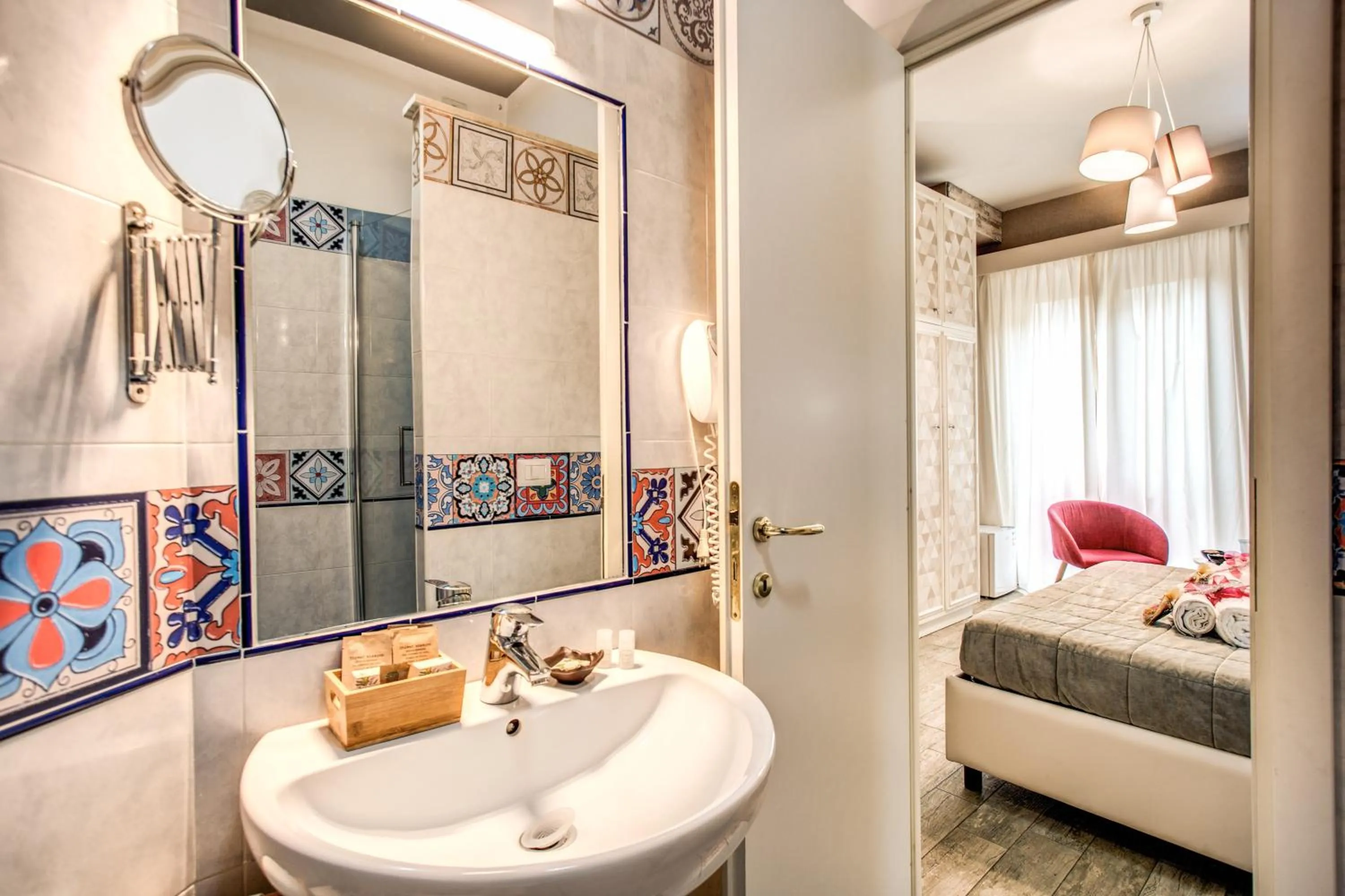 Bathroom in Santamaria Inn