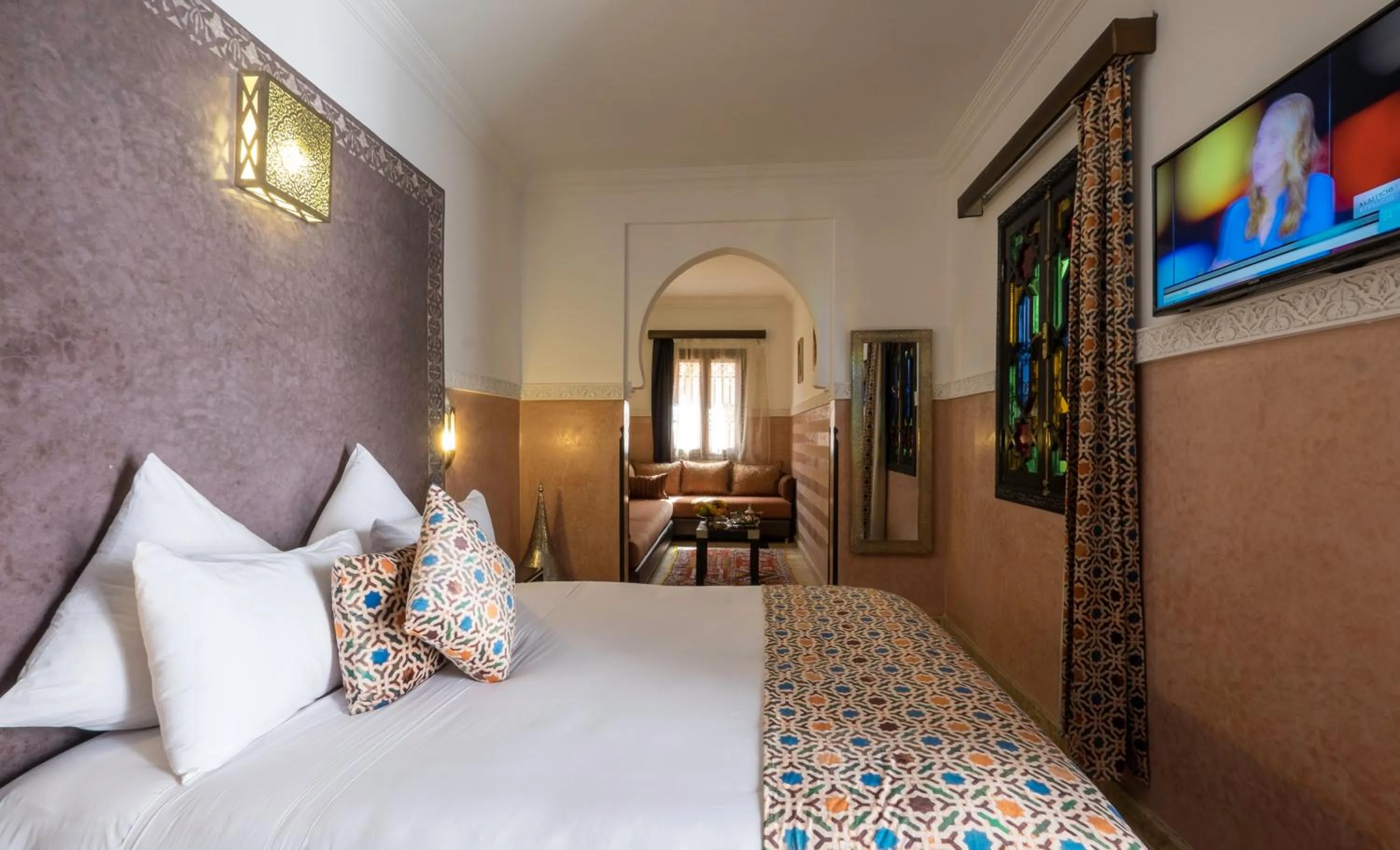 Photo of the whole room, Bed in Riad Nesma Suites & Spa
