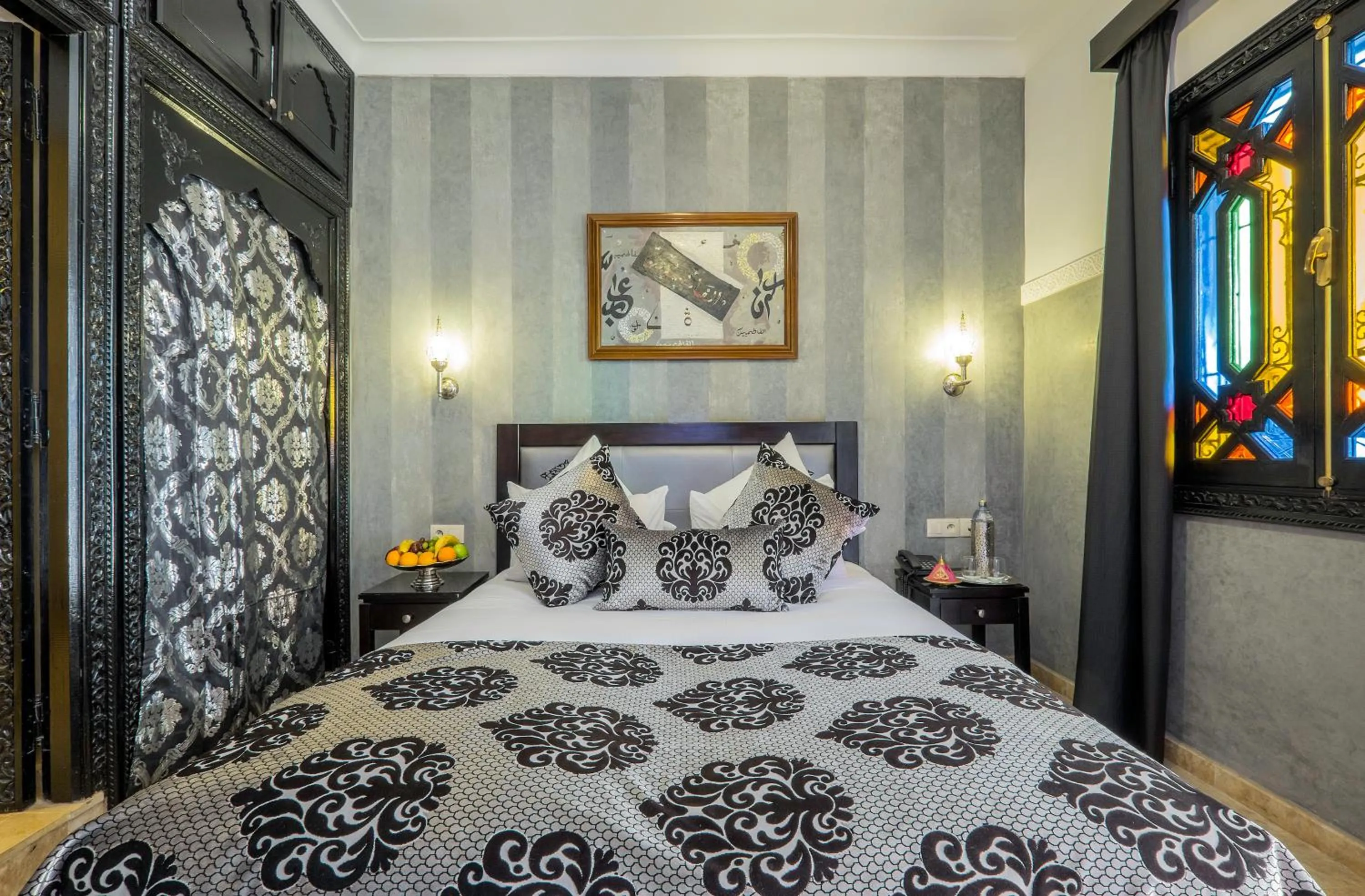 View (from property/room), Bed in Riad Nesma Suites & Spa