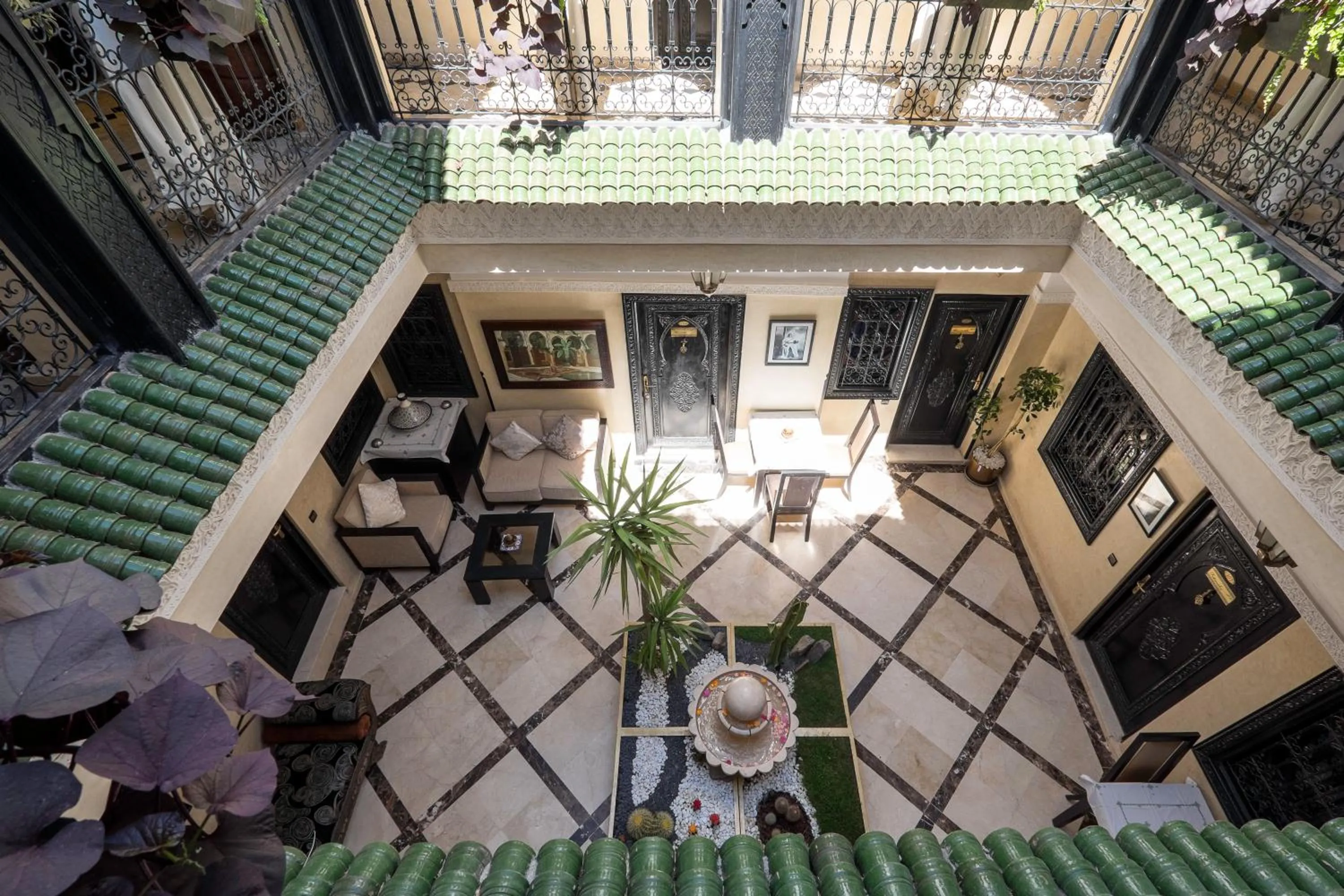 Patio in Riad Nesma Suites & Spa
