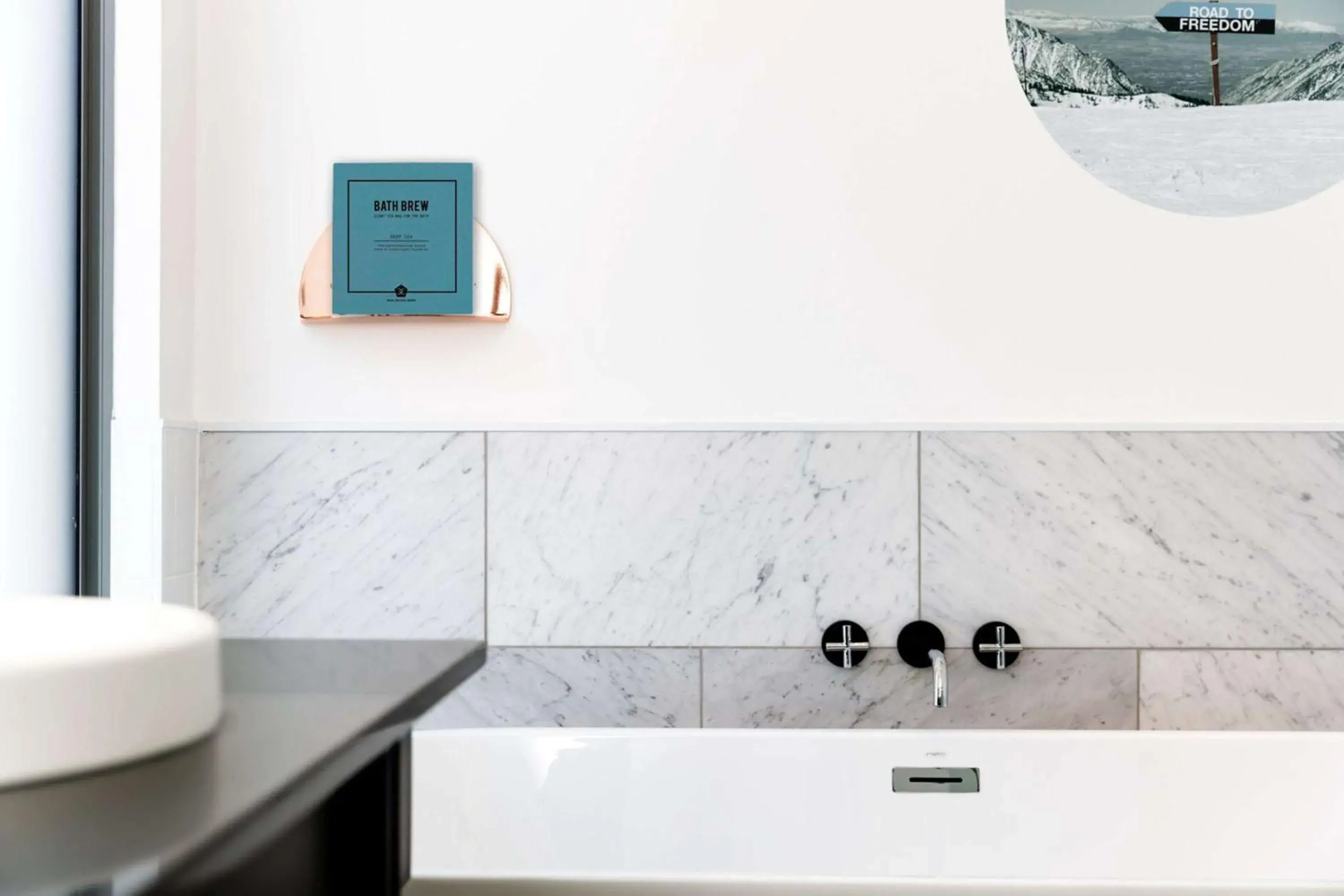 Bathroom in QT Queenstown Bathroom in QT Queenstown