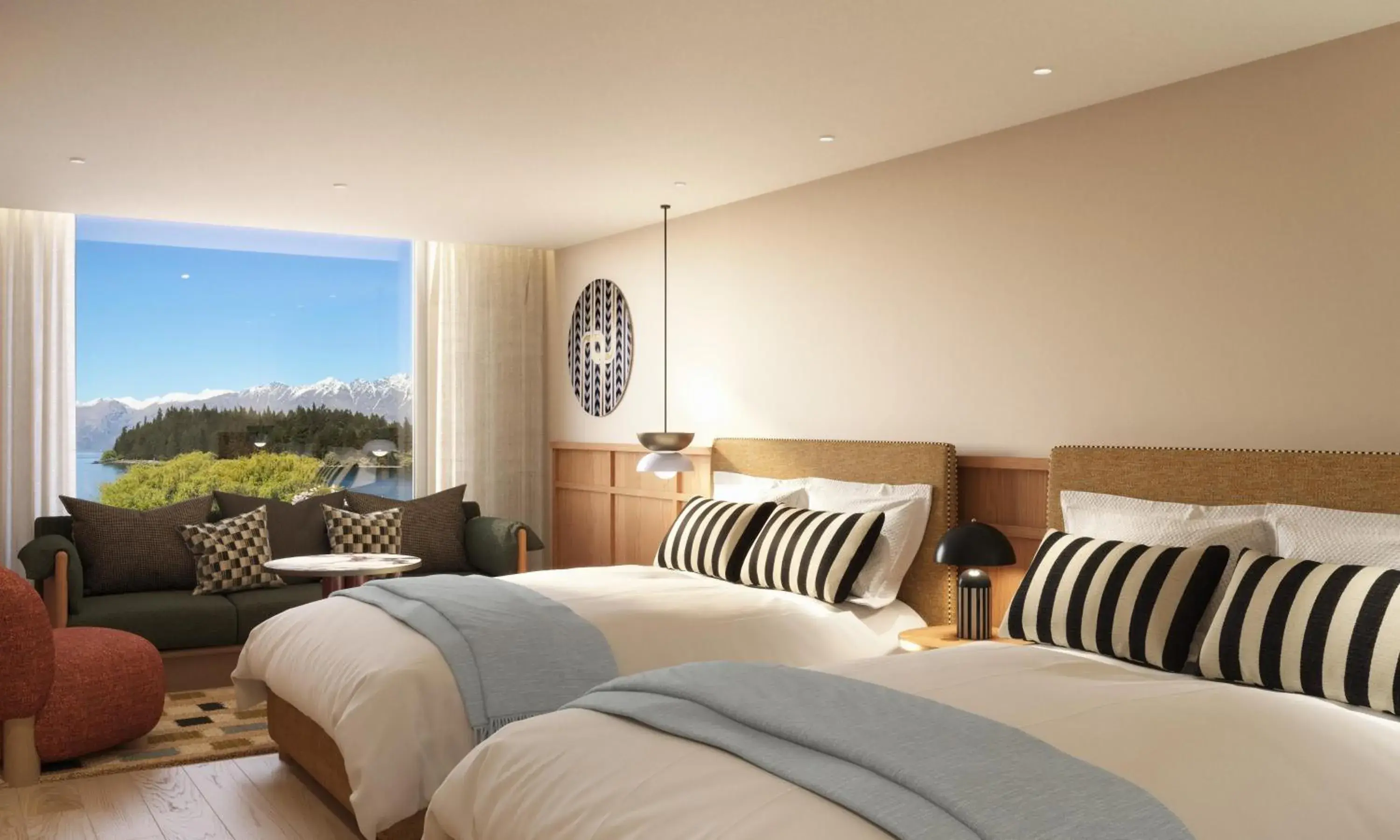 Bedroom, Bed in QT Queenstown Bedroom, Bed in QT Queenstown