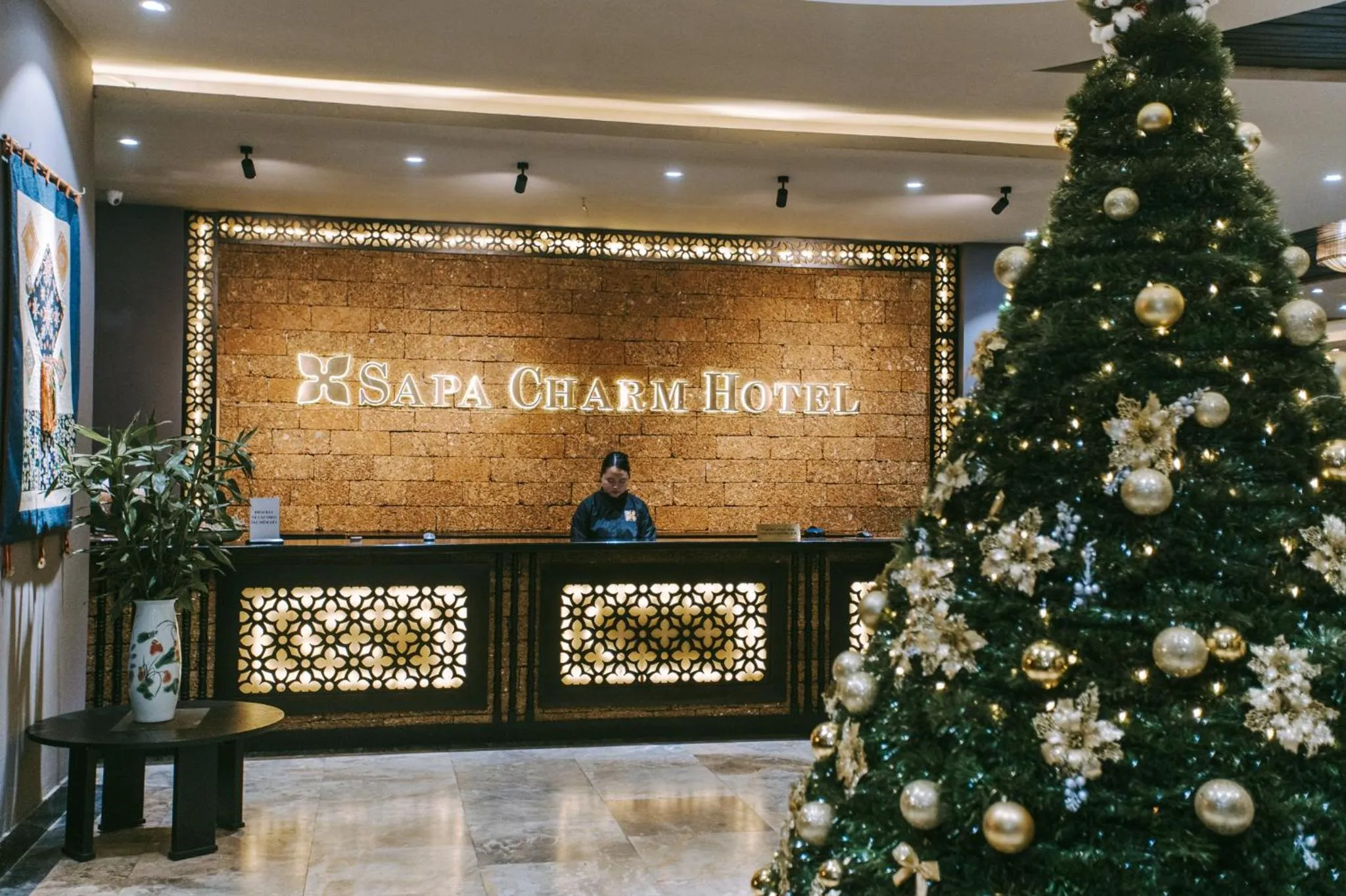 Lobby or reception in Sapa Charm Hotel