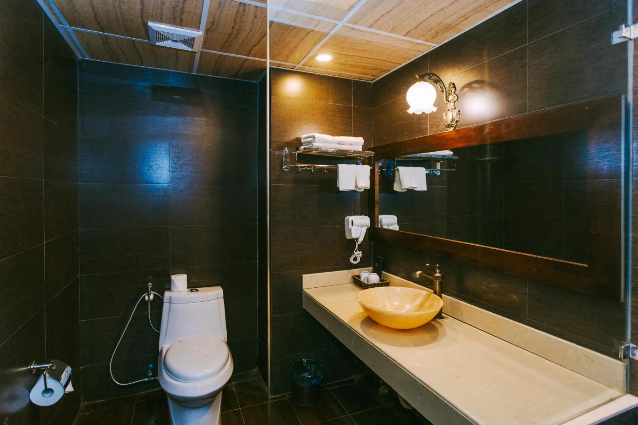 Shower in Sapa Charm Hotel