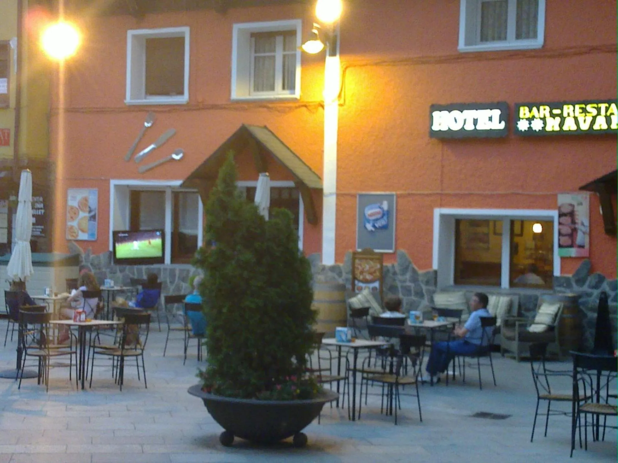 Facade/entrance in Hotel Navarro