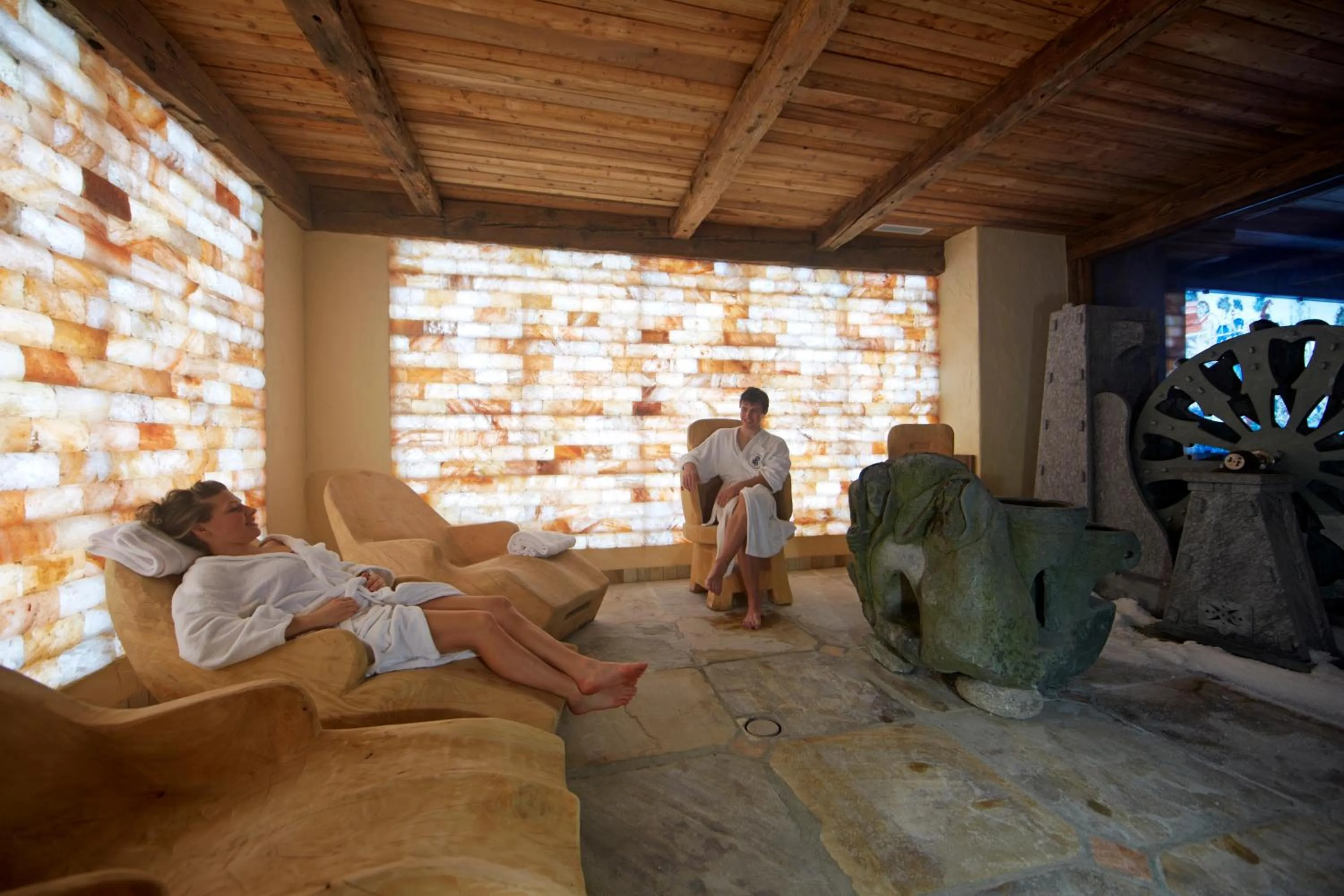 People in Bellevue Hotel & SPA