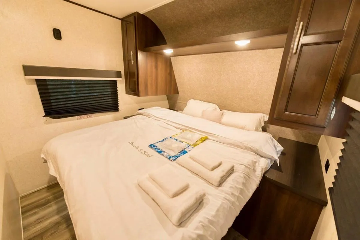 Bed in Ducale Garden Hotel Kujukuri