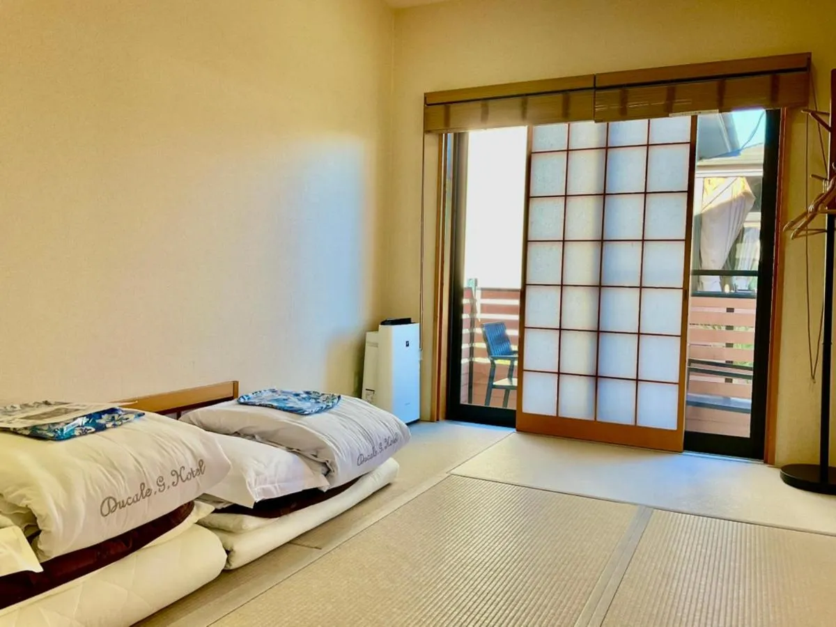 Bed in Ducale Garden Hotel Kujukuri