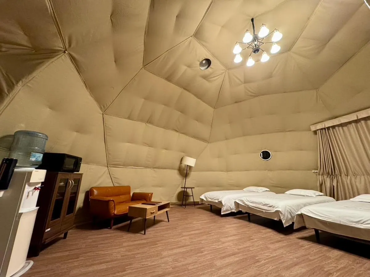 Bed in Ducale Garden Hotel Kujukuri