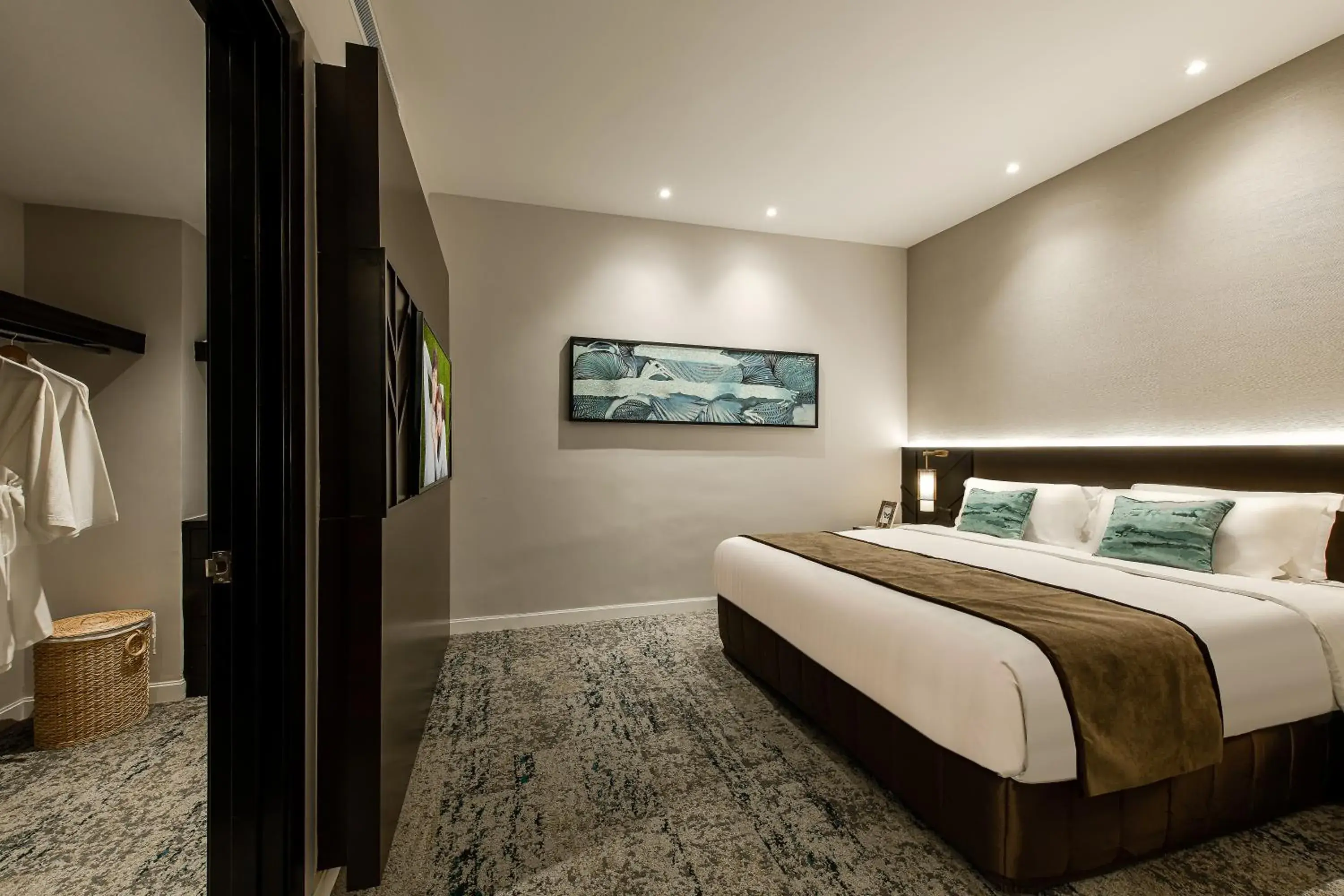 Bed in Ascott Kuala Lumpur Bed in Ascott Kuala Lumpur