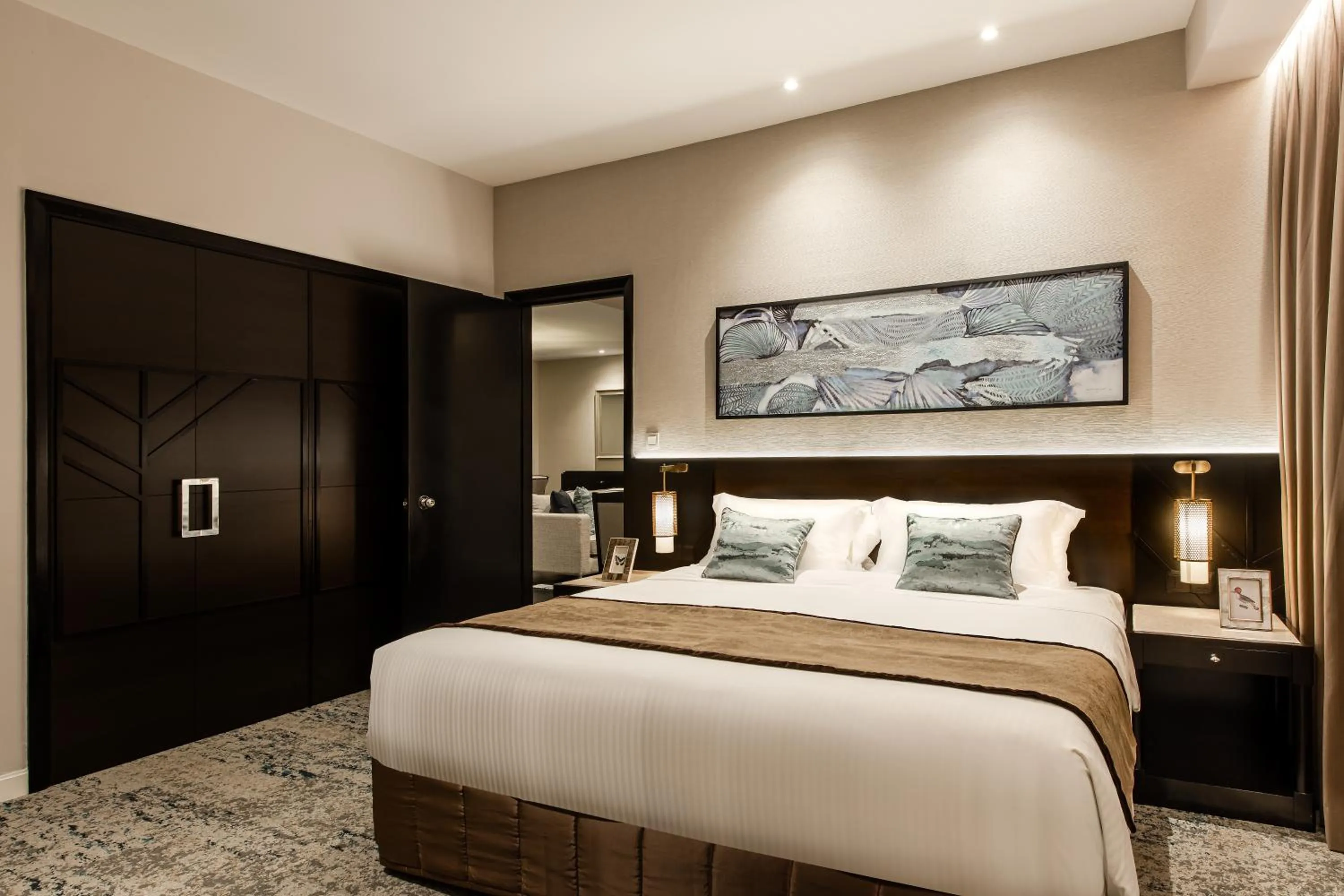 Bed in Ascott Kuala Lumpur