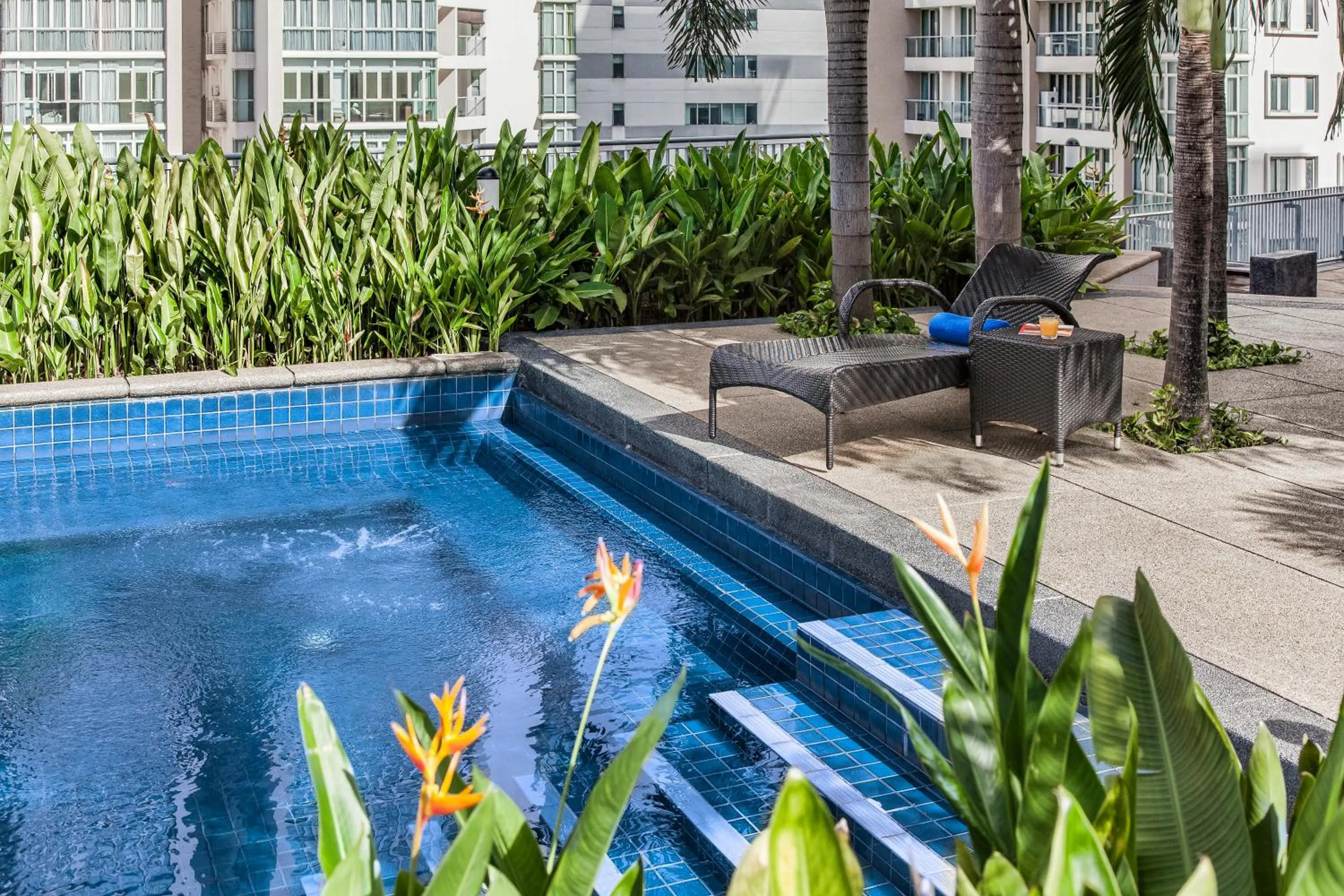 Swimming pool in Ascott Kuala Lumpur