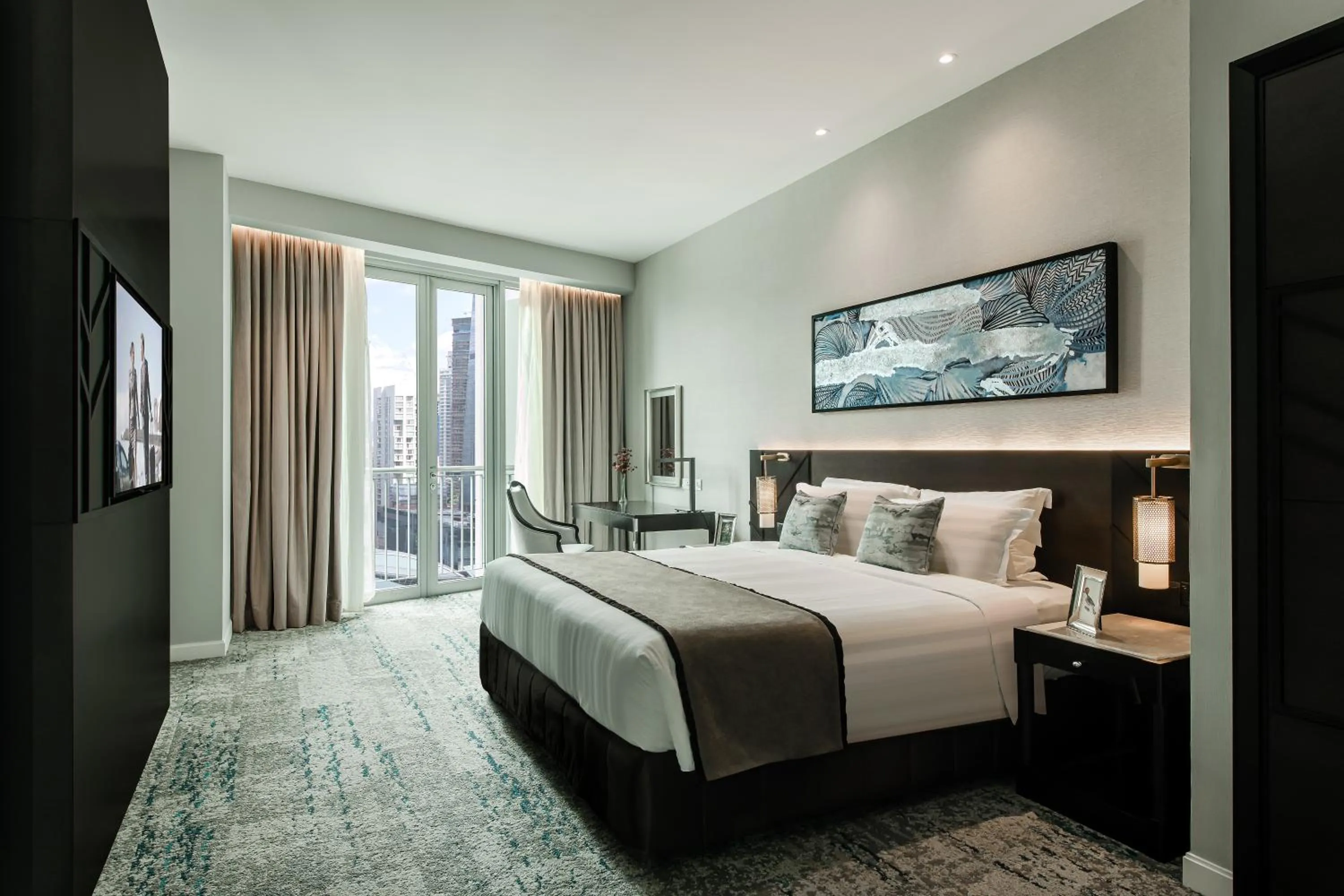 Bed in Ascott Kuala Lumpur