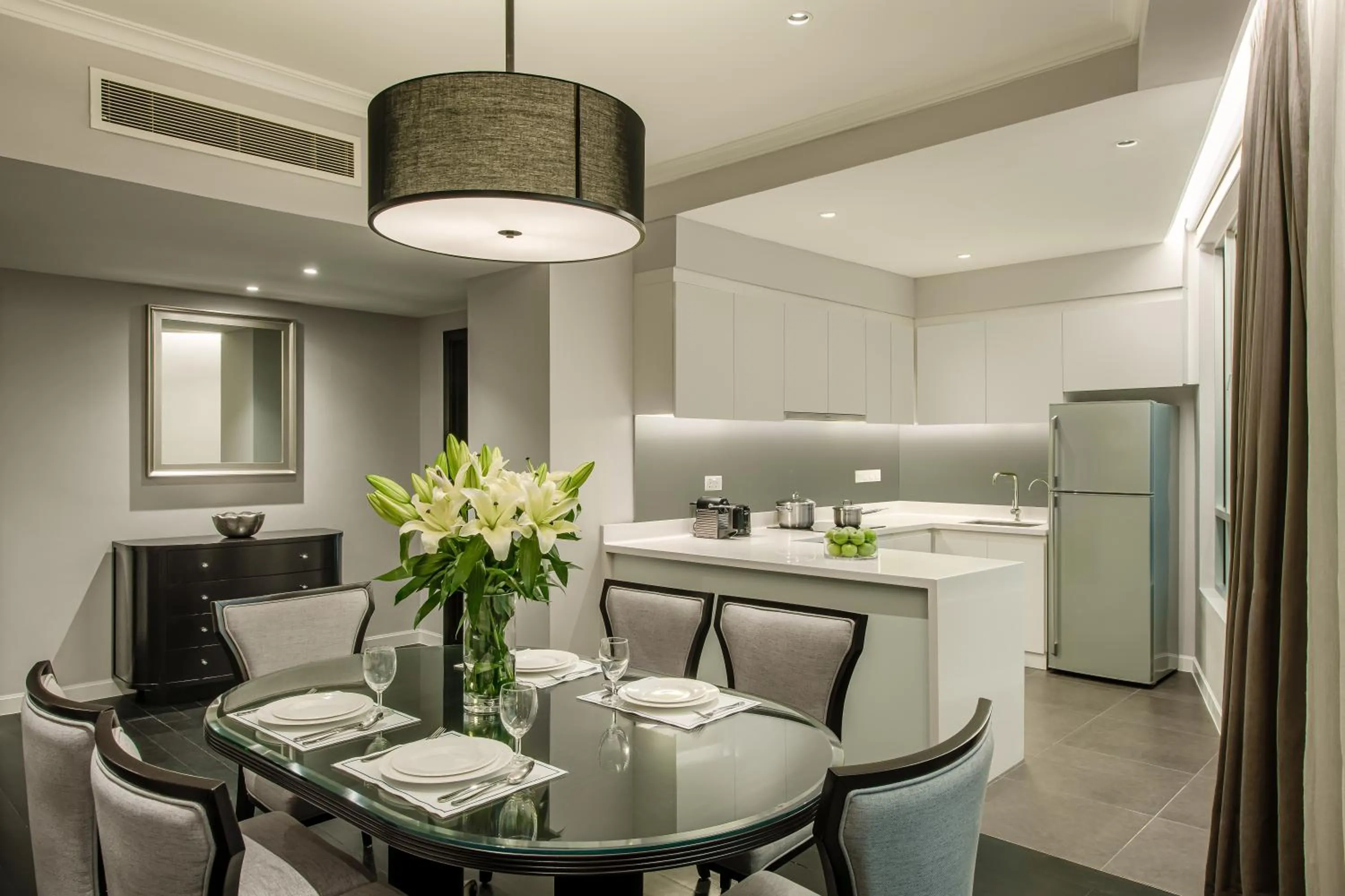 Kitchen or kitchenette in Ascott Kuala Lumpur