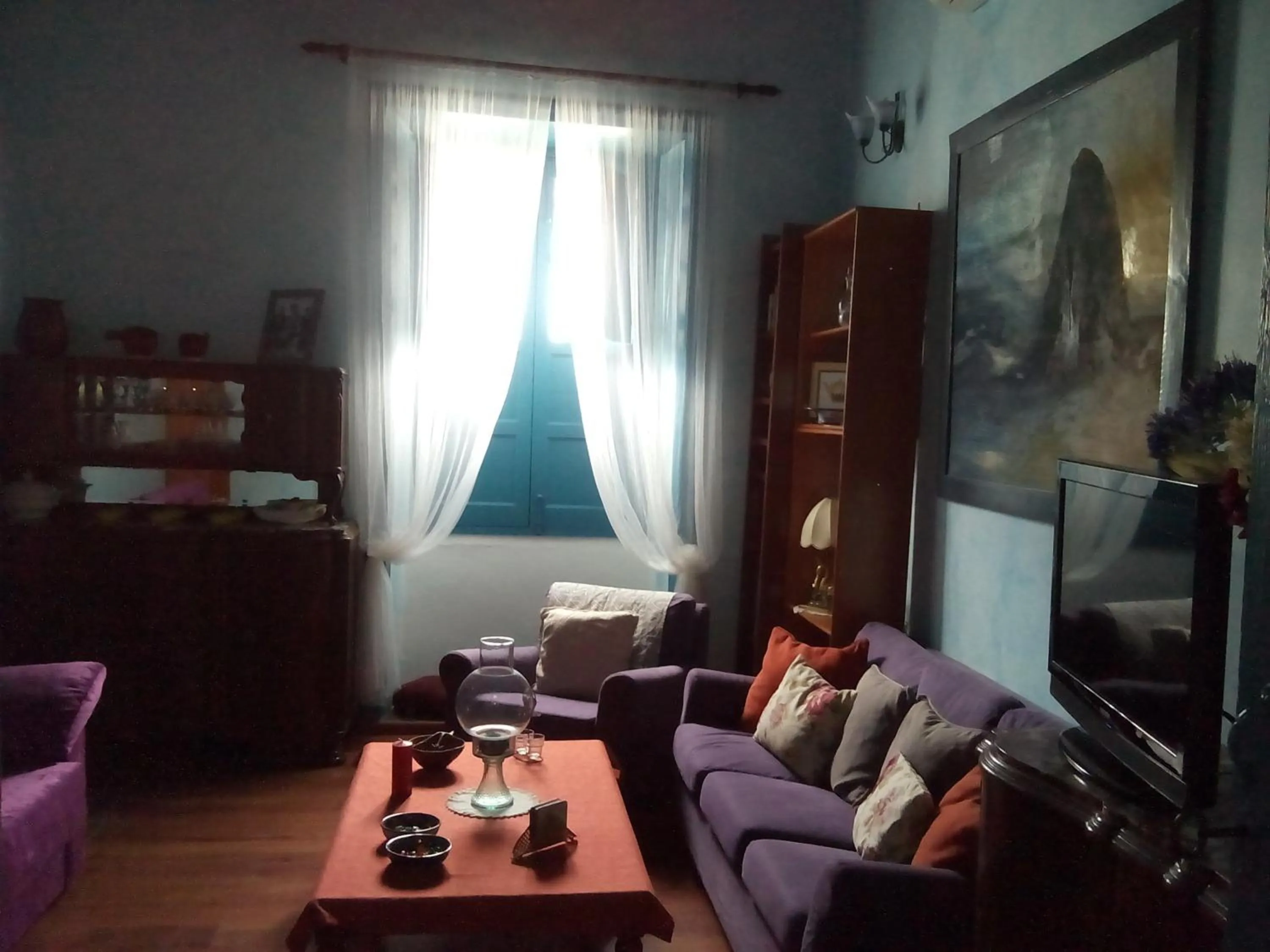 Communal lounge/ TV room in Hotel Rural 4 Esquinas