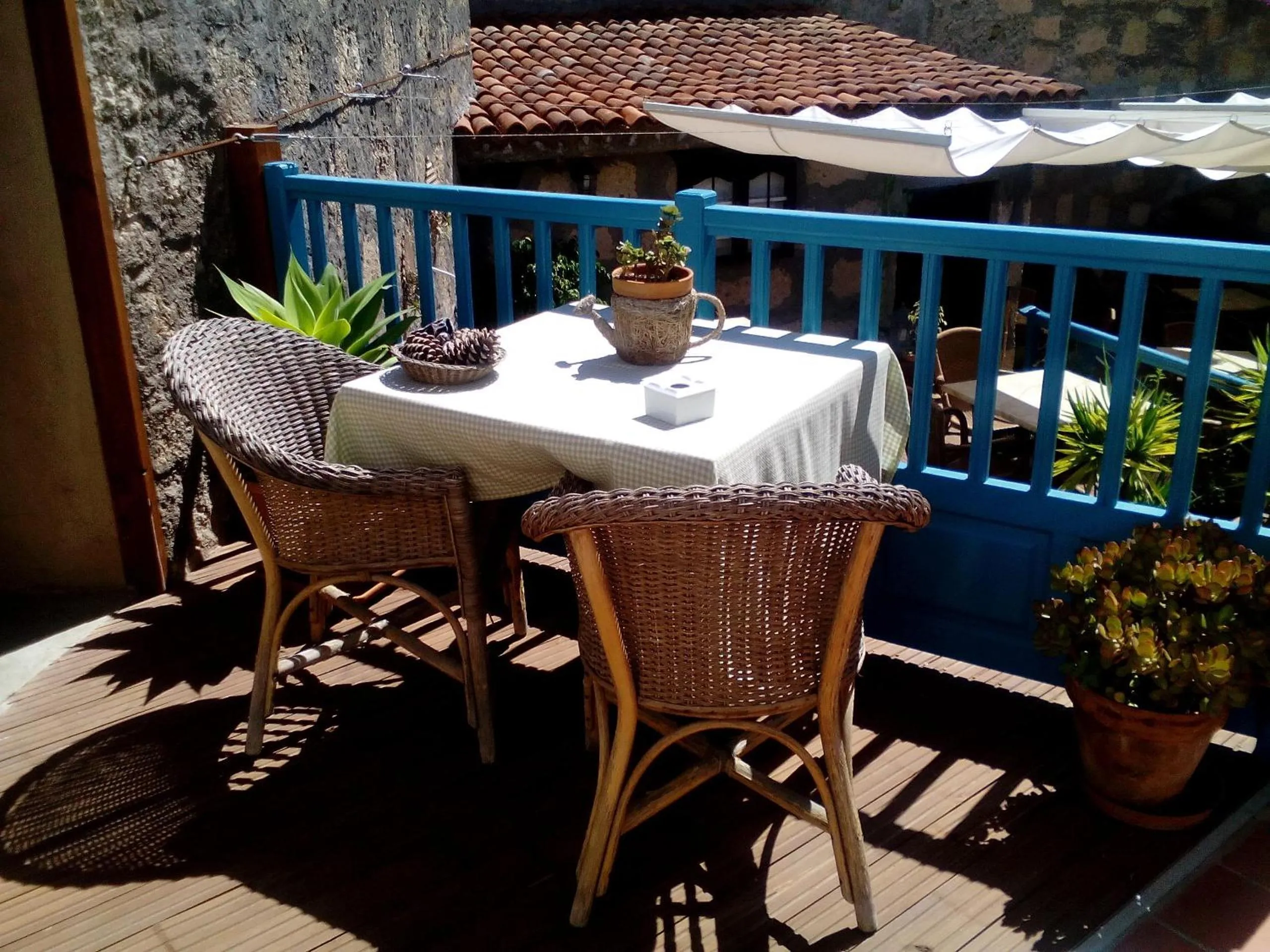 Balcony/Terrace in Hotel Rural 4 Esquinas