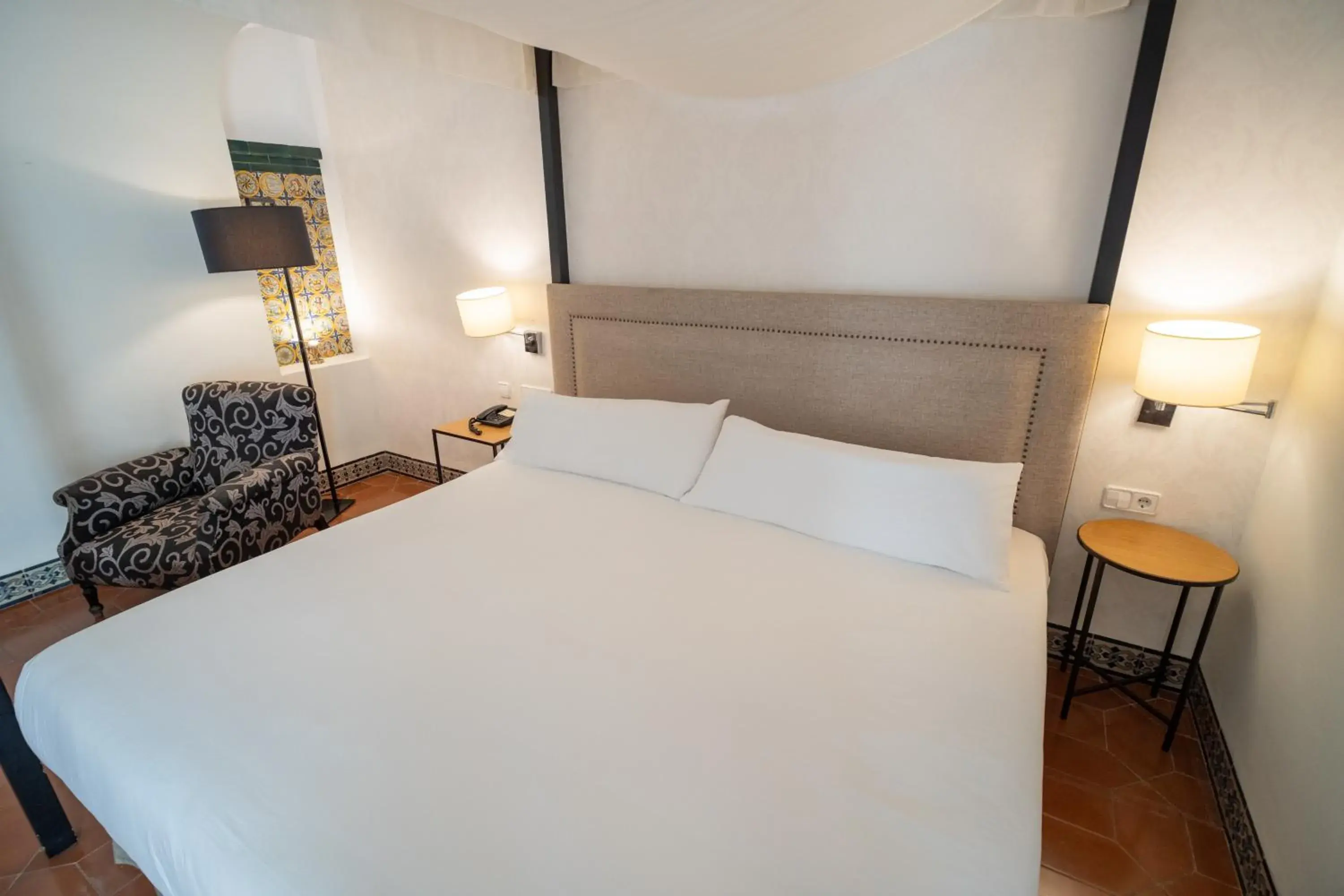 Bed in La Almoraima Hotel Bed in La Almoraima Hotel