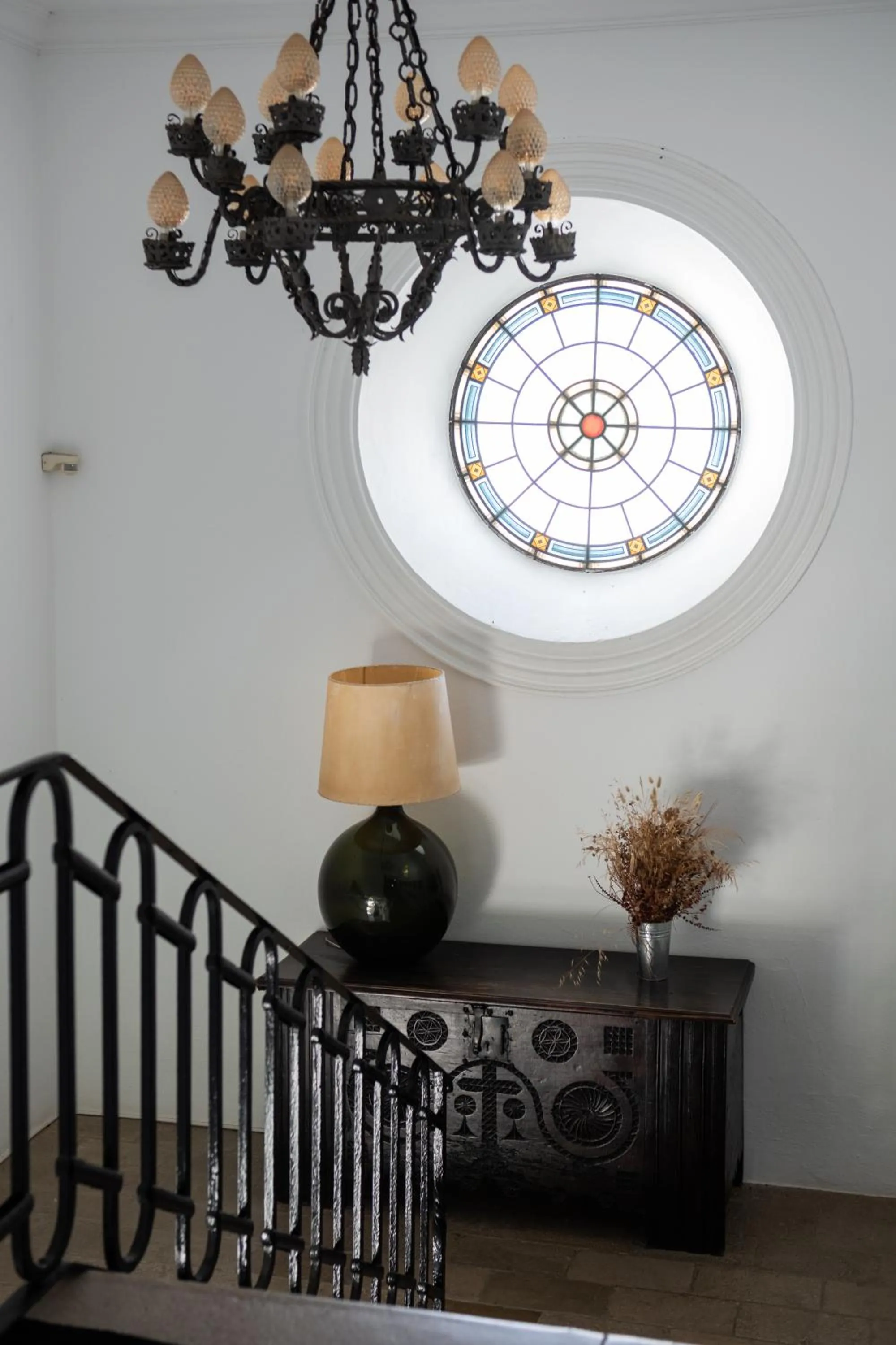 Decorative detail in La Almoraima Hotel