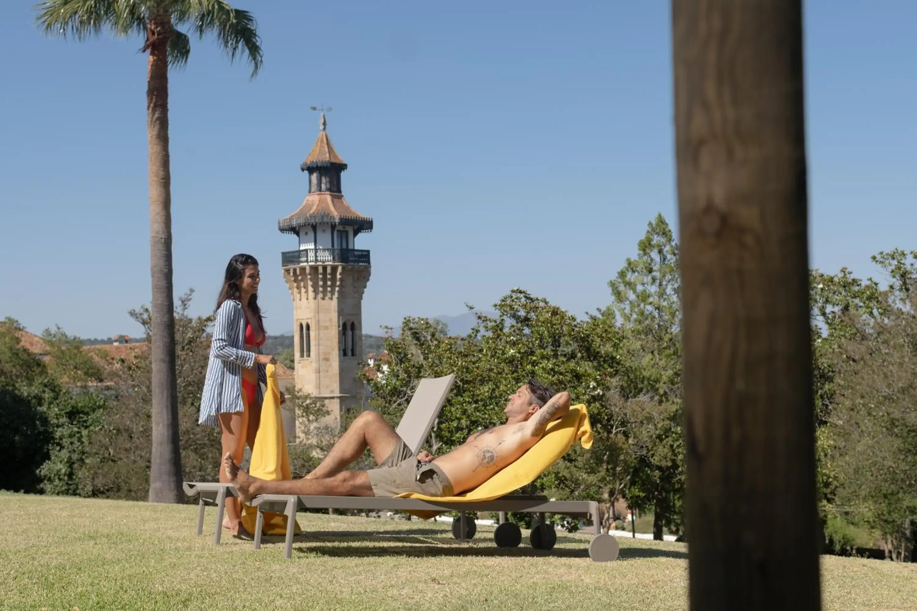 Natural landscape in La Almoraima Hotel Natural landscape in La Almoraima Hotel