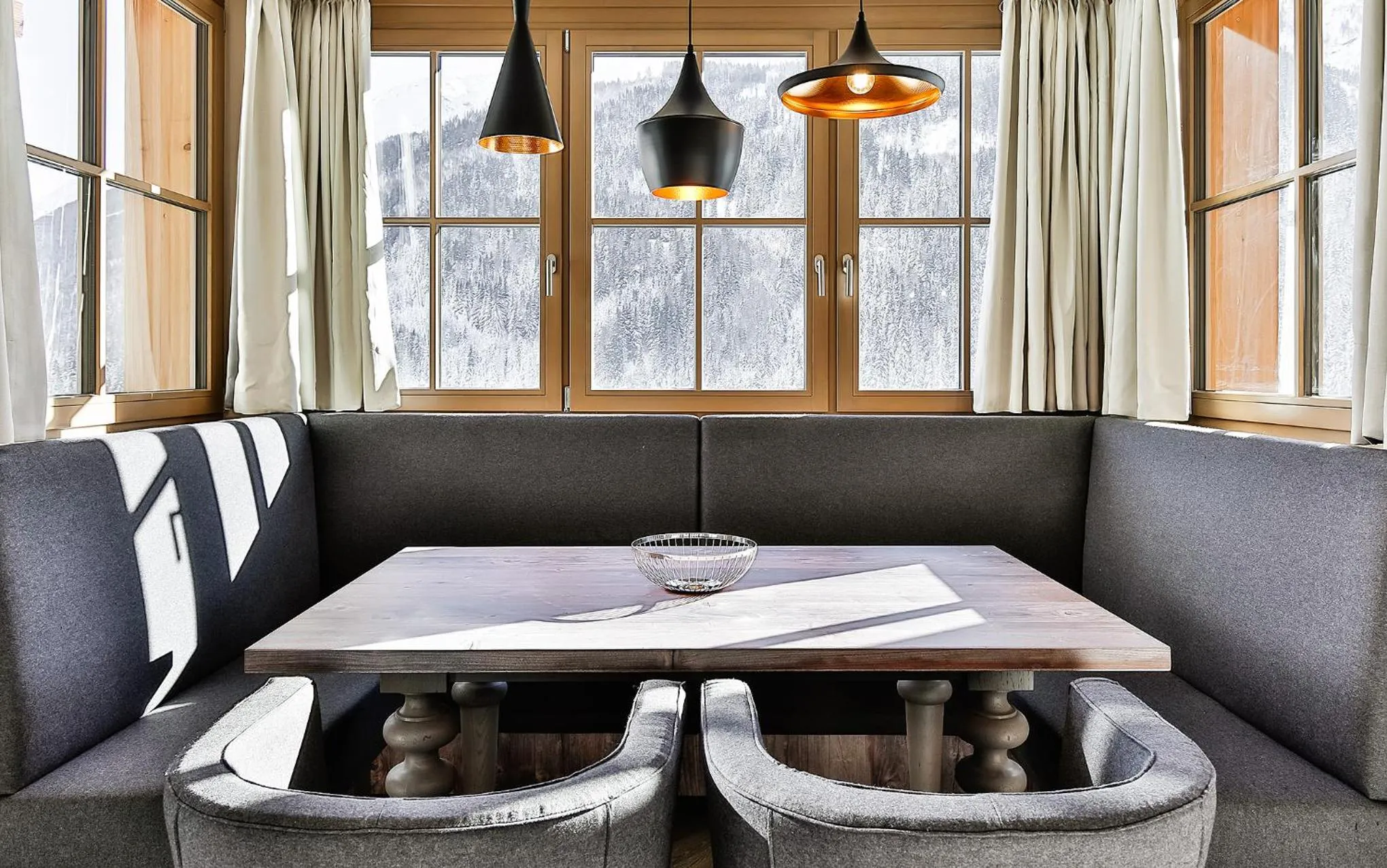 Dining area in Mountain Spa Residences