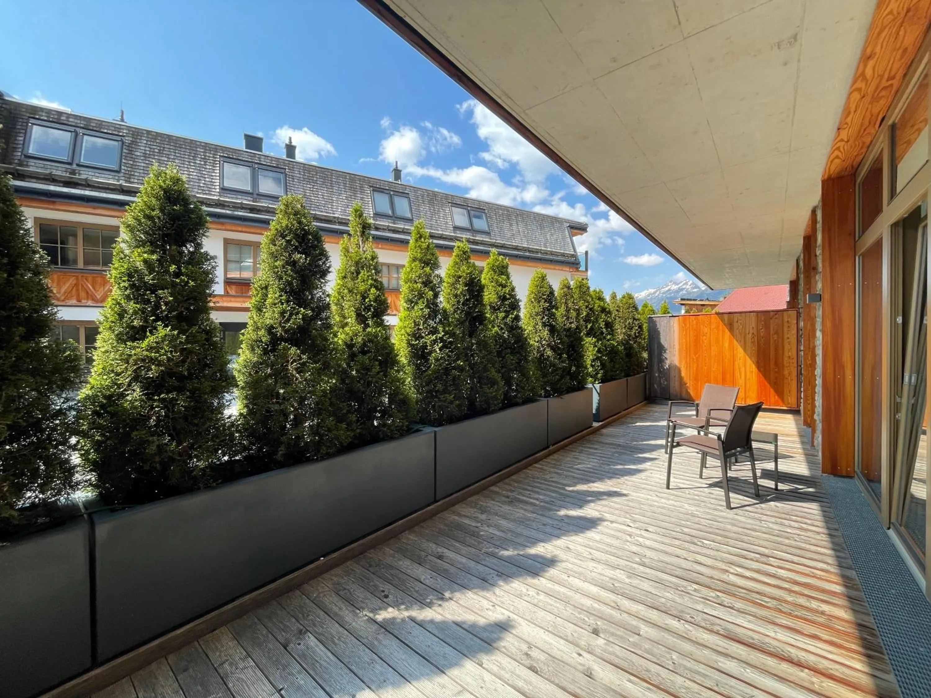 Patio in Mountain Spa Residences