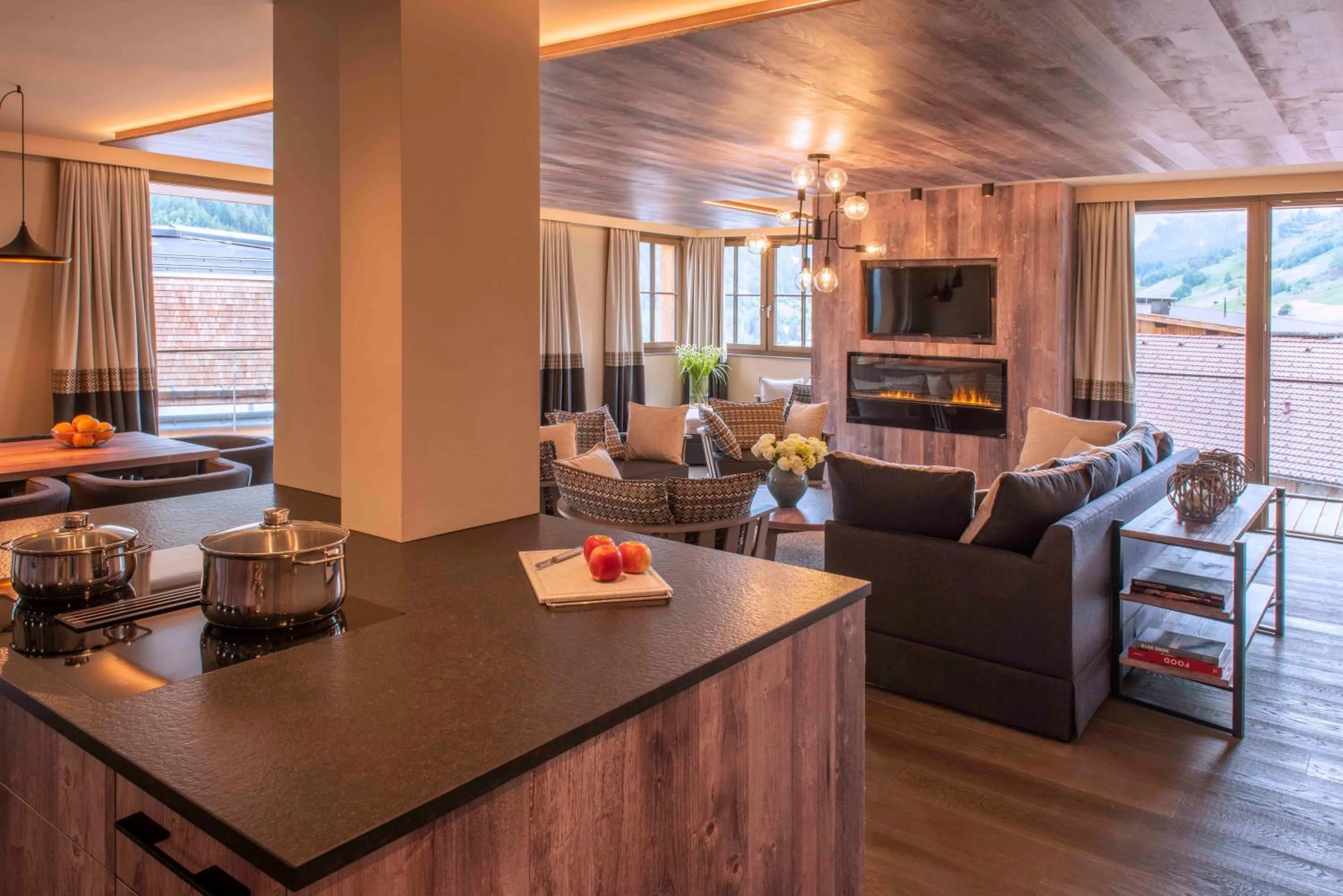 Kitchen or kitchenette in Mountain Spa Residences