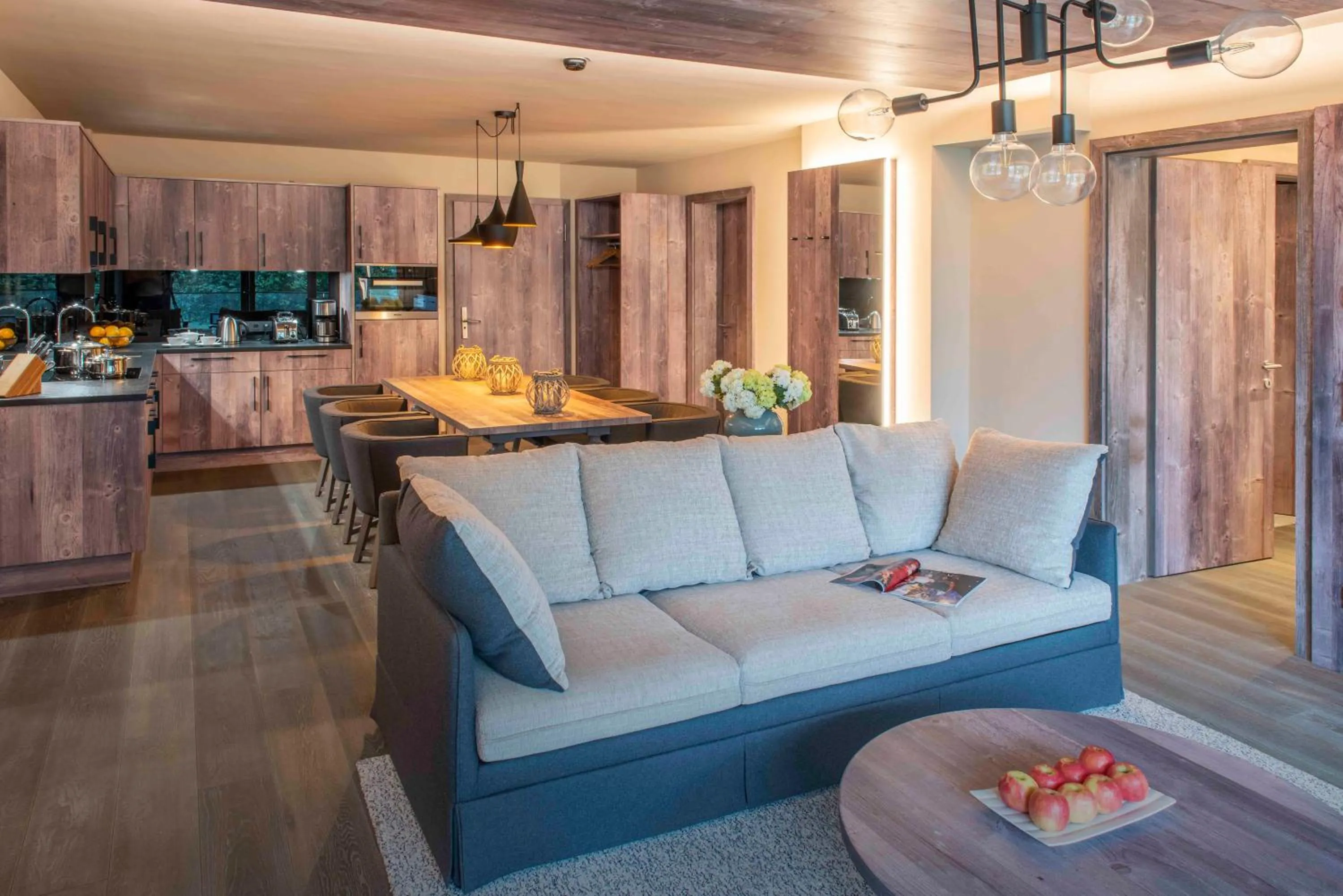 Living room in Mountain Spa Residences